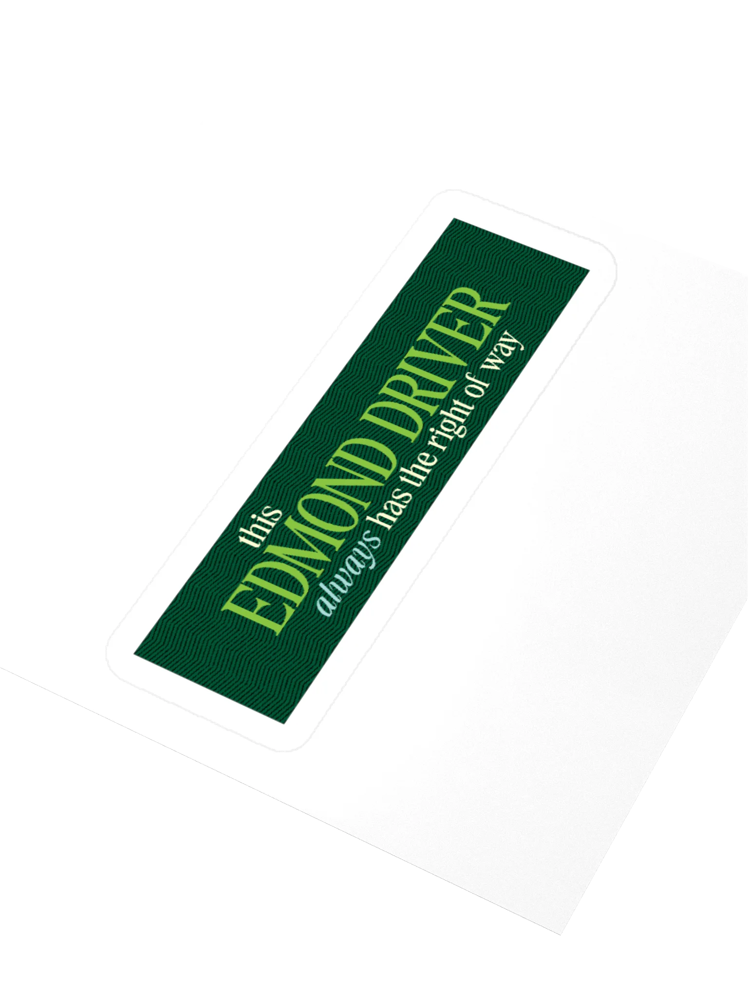 This Edmond Driver Sticker product image (9)