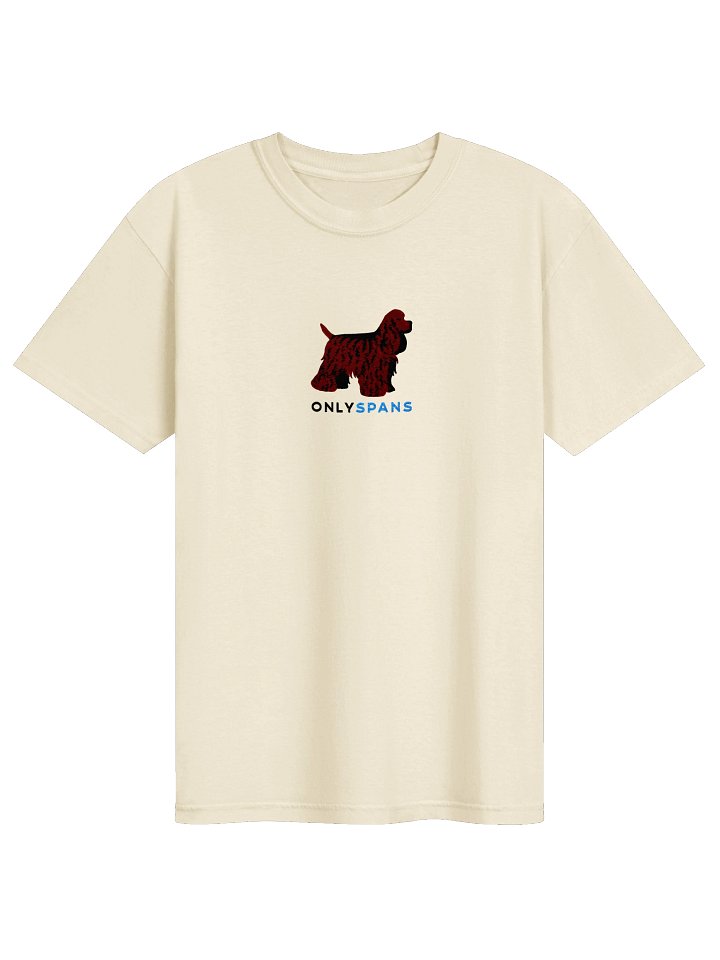 Only Spans T-Shirt(Embroidered) of an American Cocker Spaniel(Liver) product image (49)
