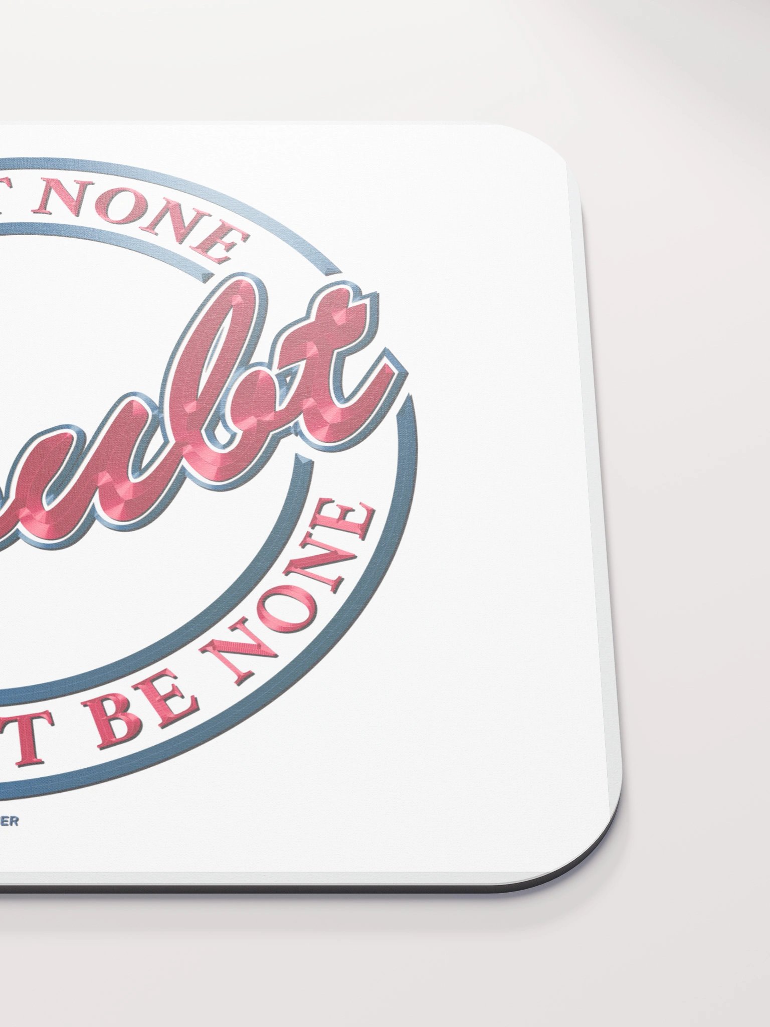 Doubt V1, Red Mouse Pad BV product image (5)
