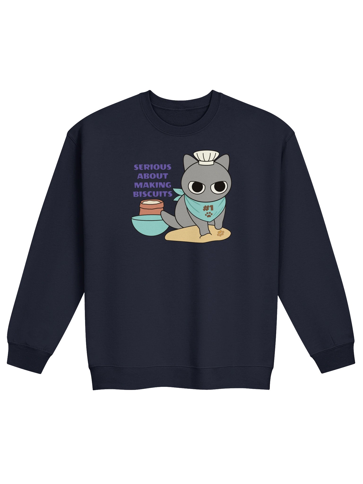 Biscuit Cat - Unisex Adult Sweatshirt product image (14)