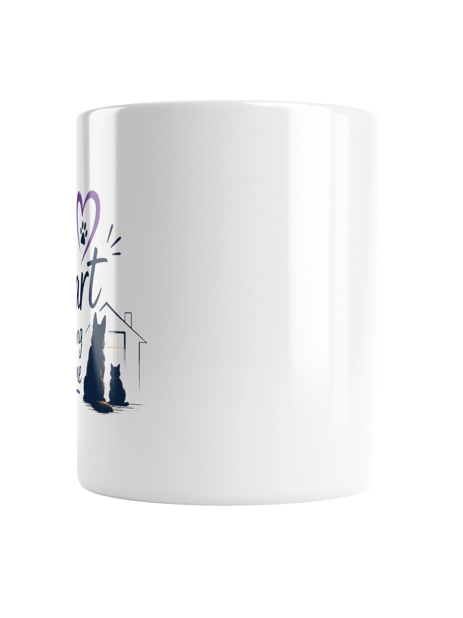 MyEcho White Glossy Mug product image (2)