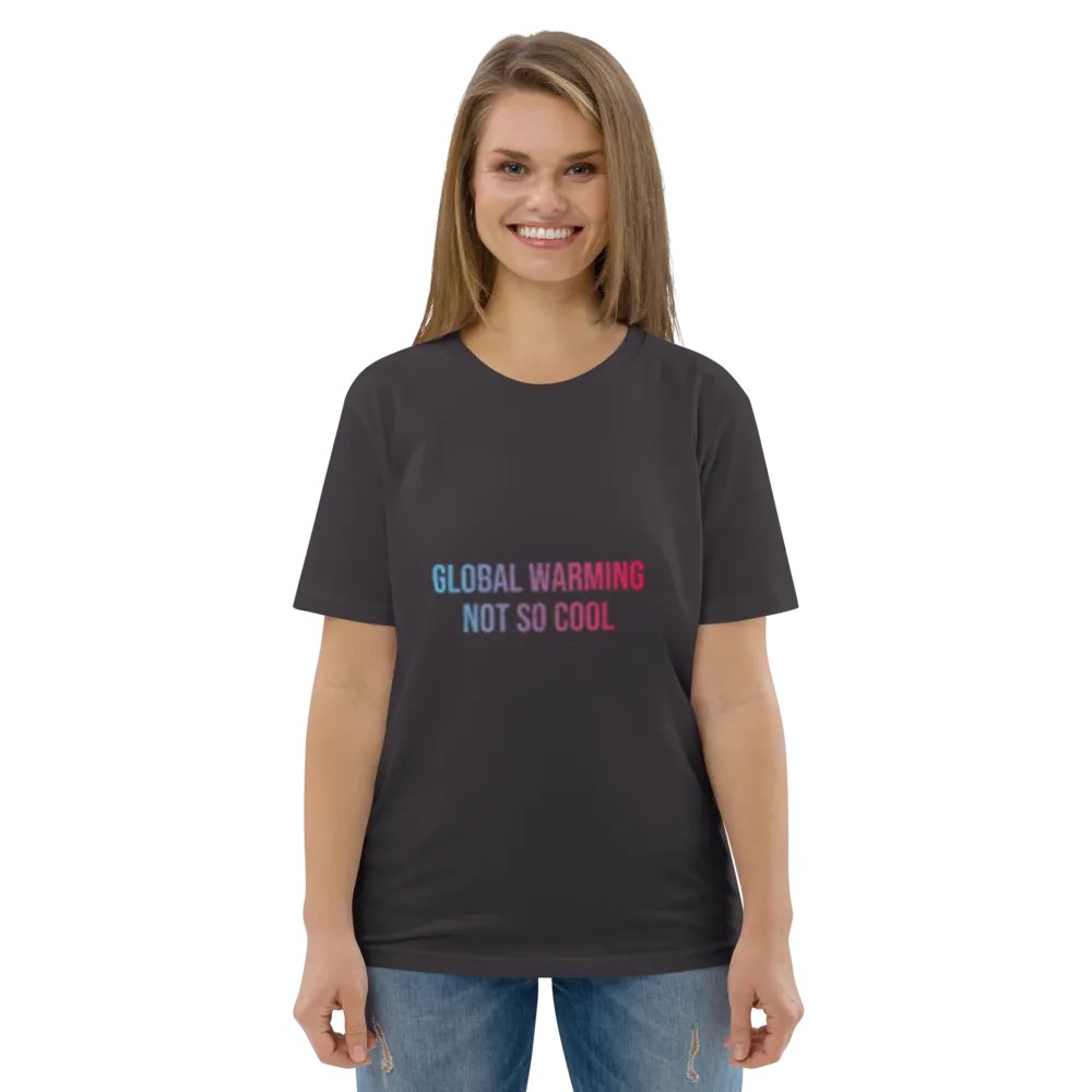 Global Warming Distorted Reality Organic Tee product image (175)