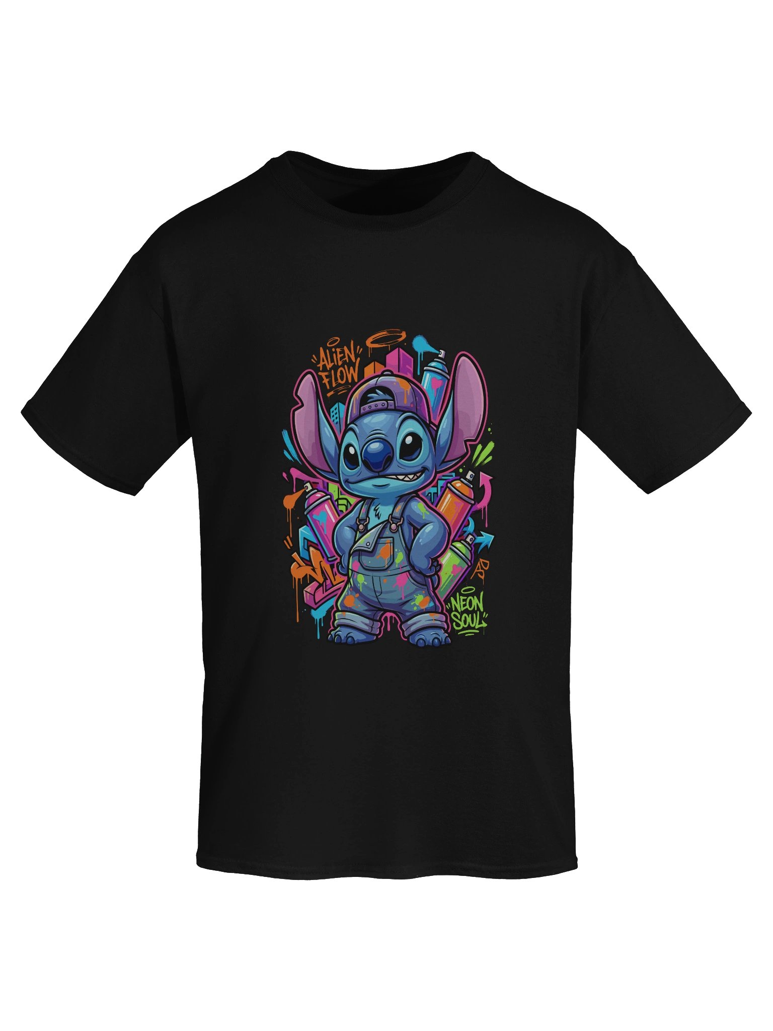 Stitch graffiti t-shirt product image (58)
