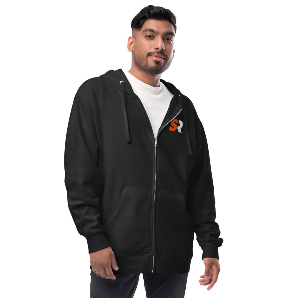Embroidered SR Zip-Up Hoodie product image (14)