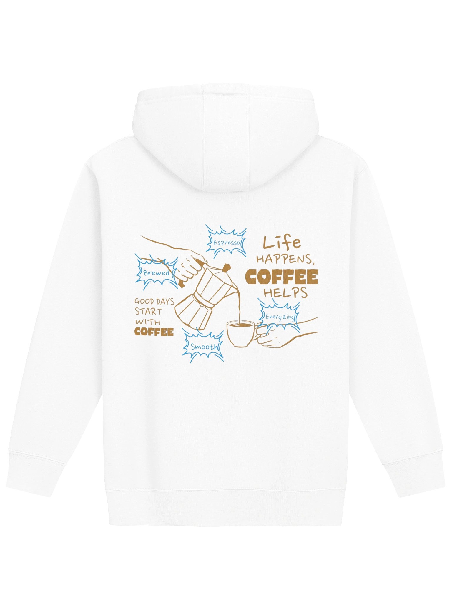 Good Days Start With Coffee Funny Coffee Lover Hoodie product image (117)