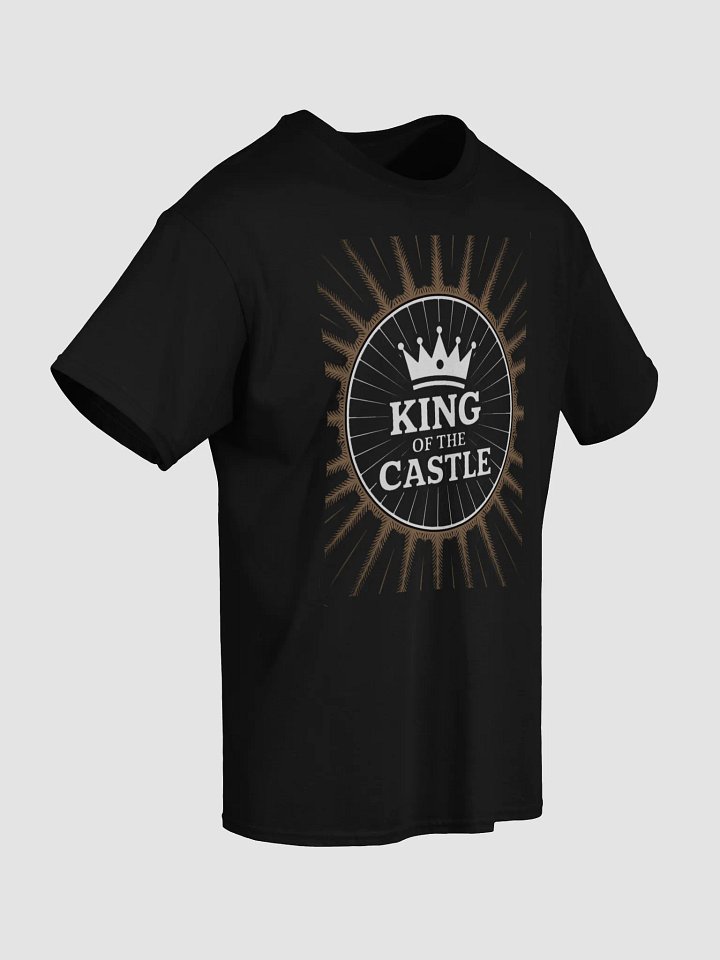 King of the Castle Father's Day T-Shirt – Crown Graphic Tee for Dad product image (6)