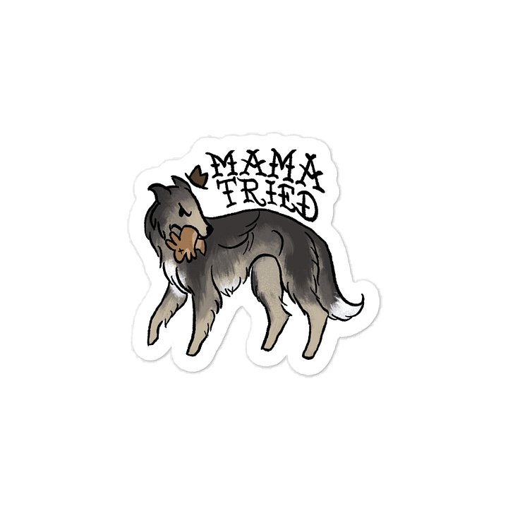 Mama Tried Sticker - Grizzle product image (1)