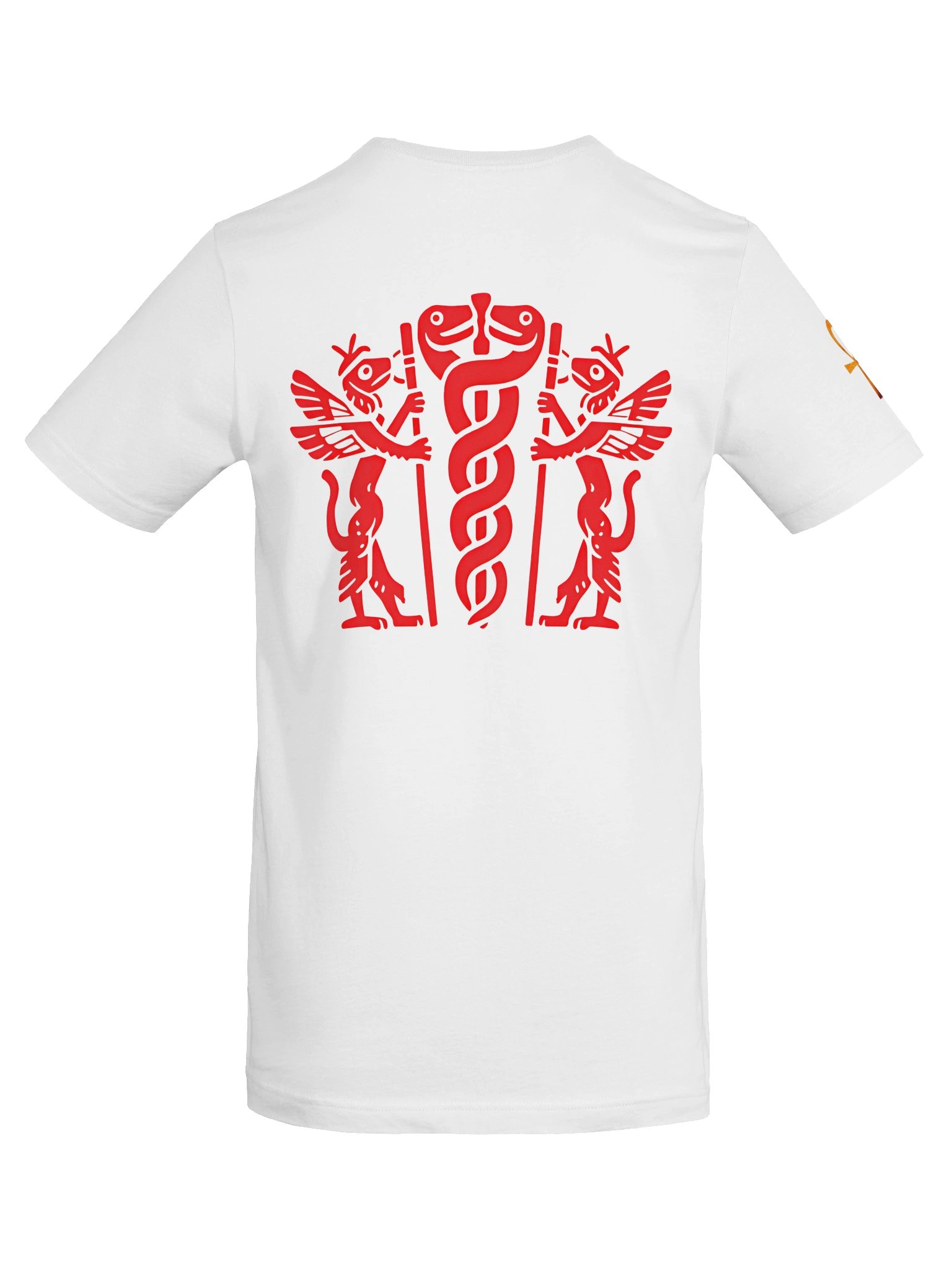 White Apkallu Logo - Ningishzida Back product image (6)