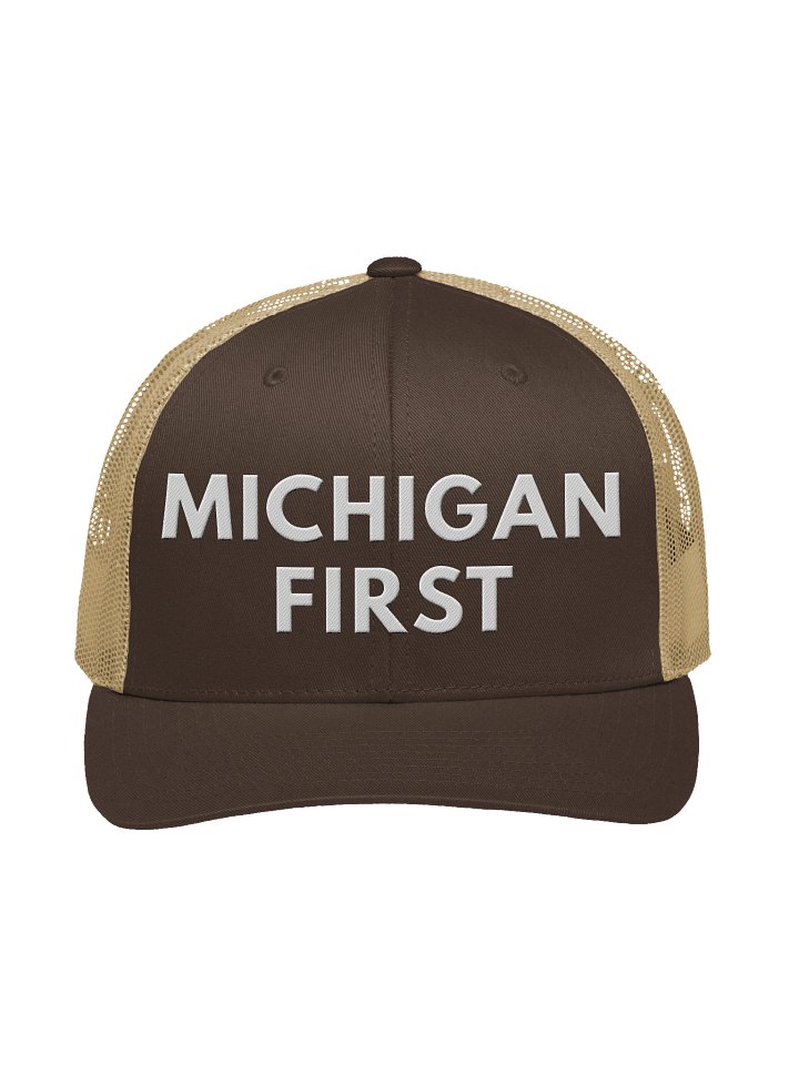 The "Michigan First" Heritage Trucker product image (1)
