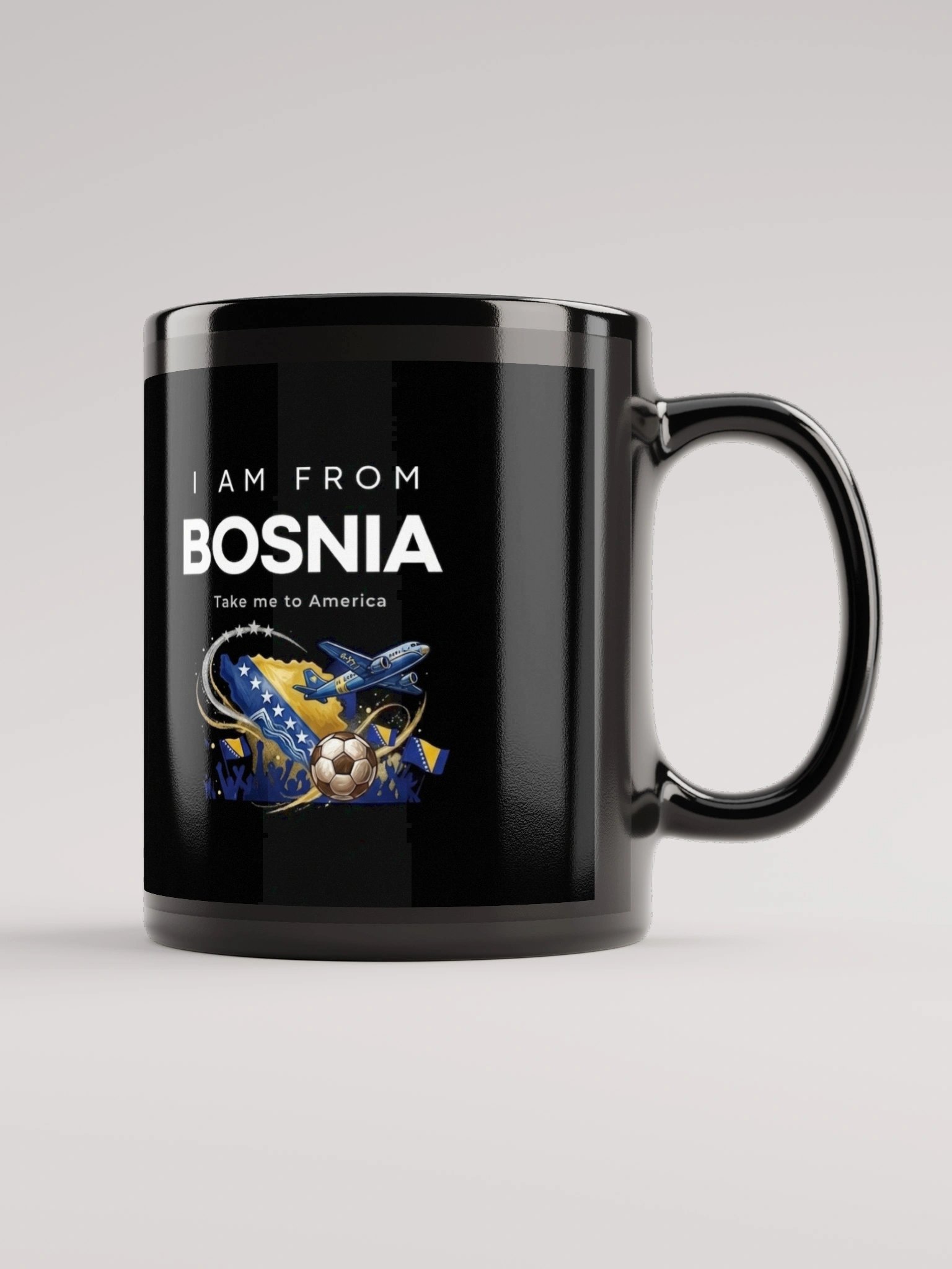 I Am From Bosnia - Take Me to America Coffee Mug product image (5)