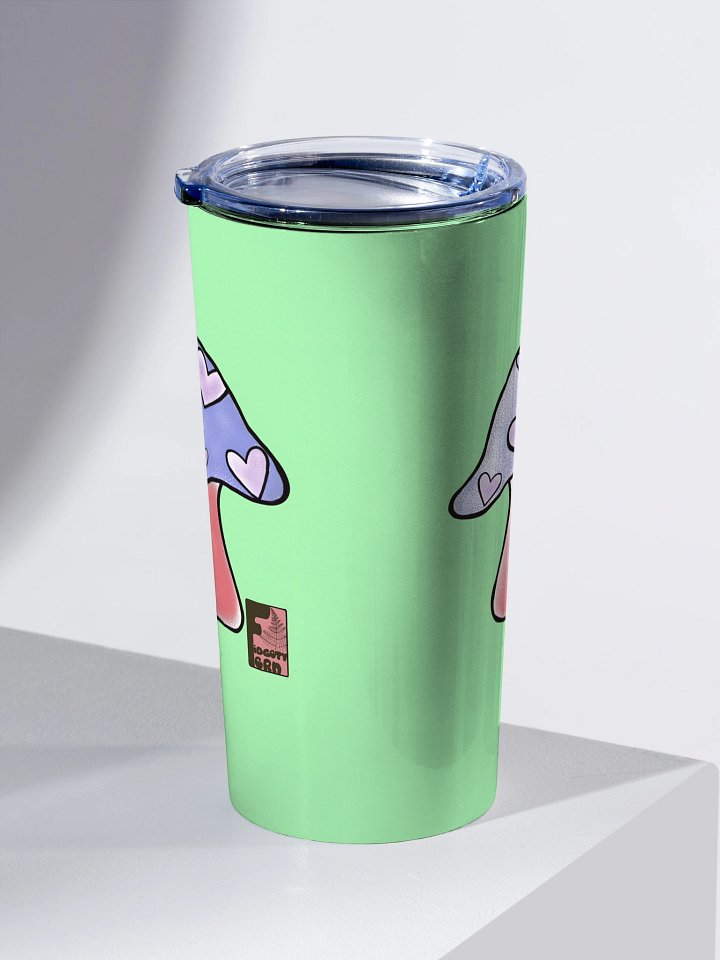 "Mushroom Love" Stainless Steel Tumbler product image (2)