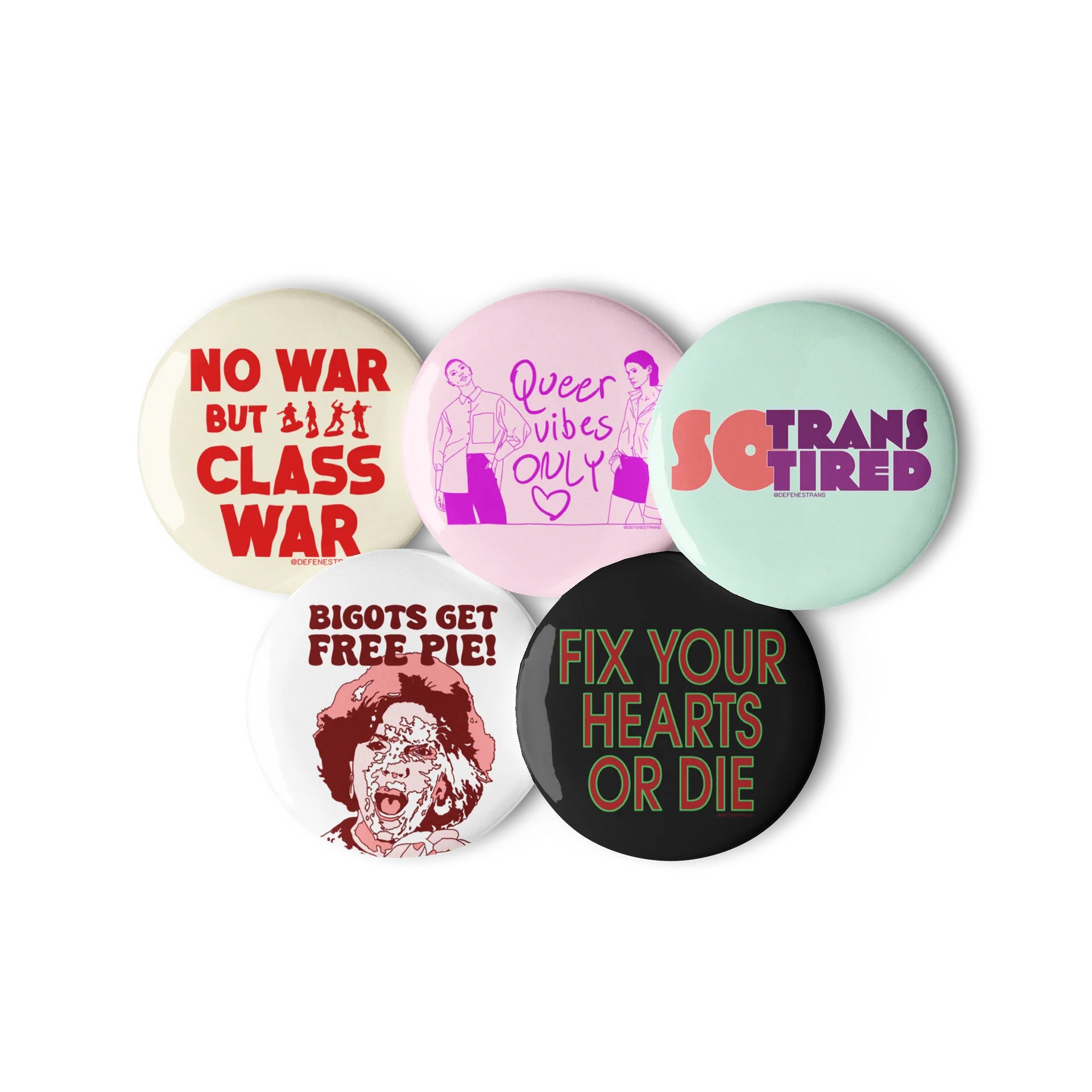 Pinback Button Set #3 product image (2)