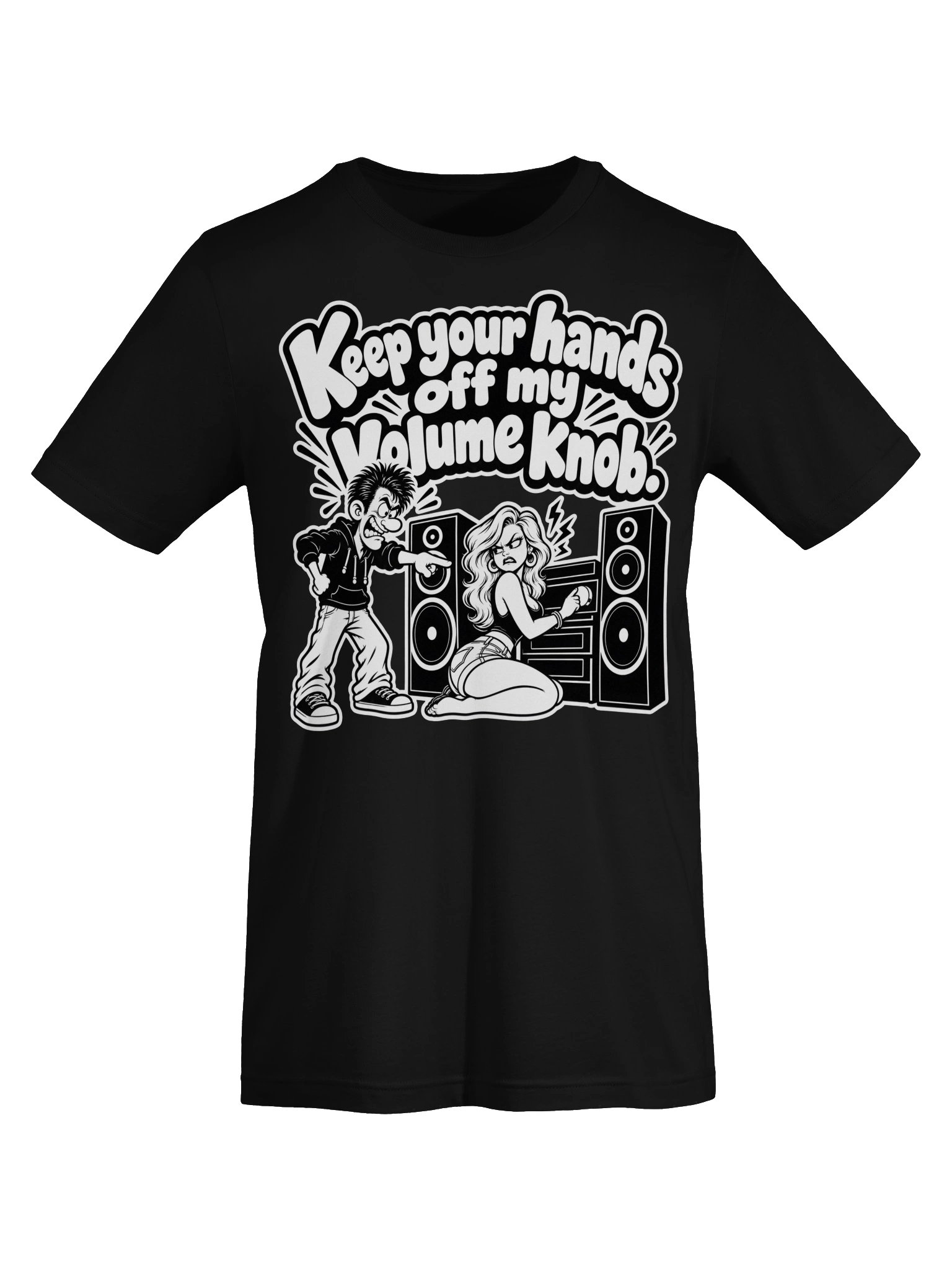 Keep Your Hands of my Volume Knob - Unisex T-shirt product image (5)