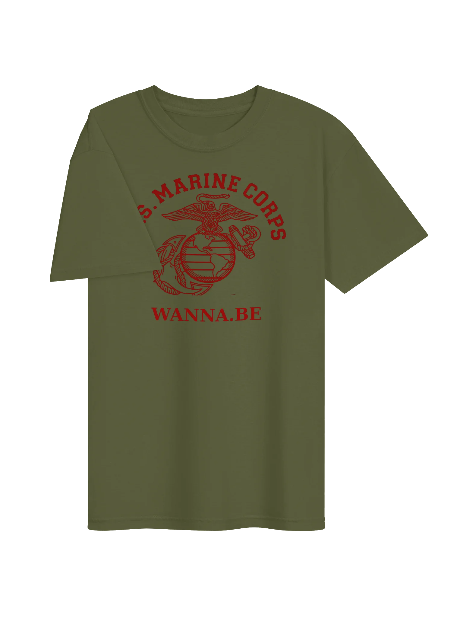 U.S. Marines Wanna.Be T-Shirt — A Little Semper Fi, A Lot of Humor! product image (9)