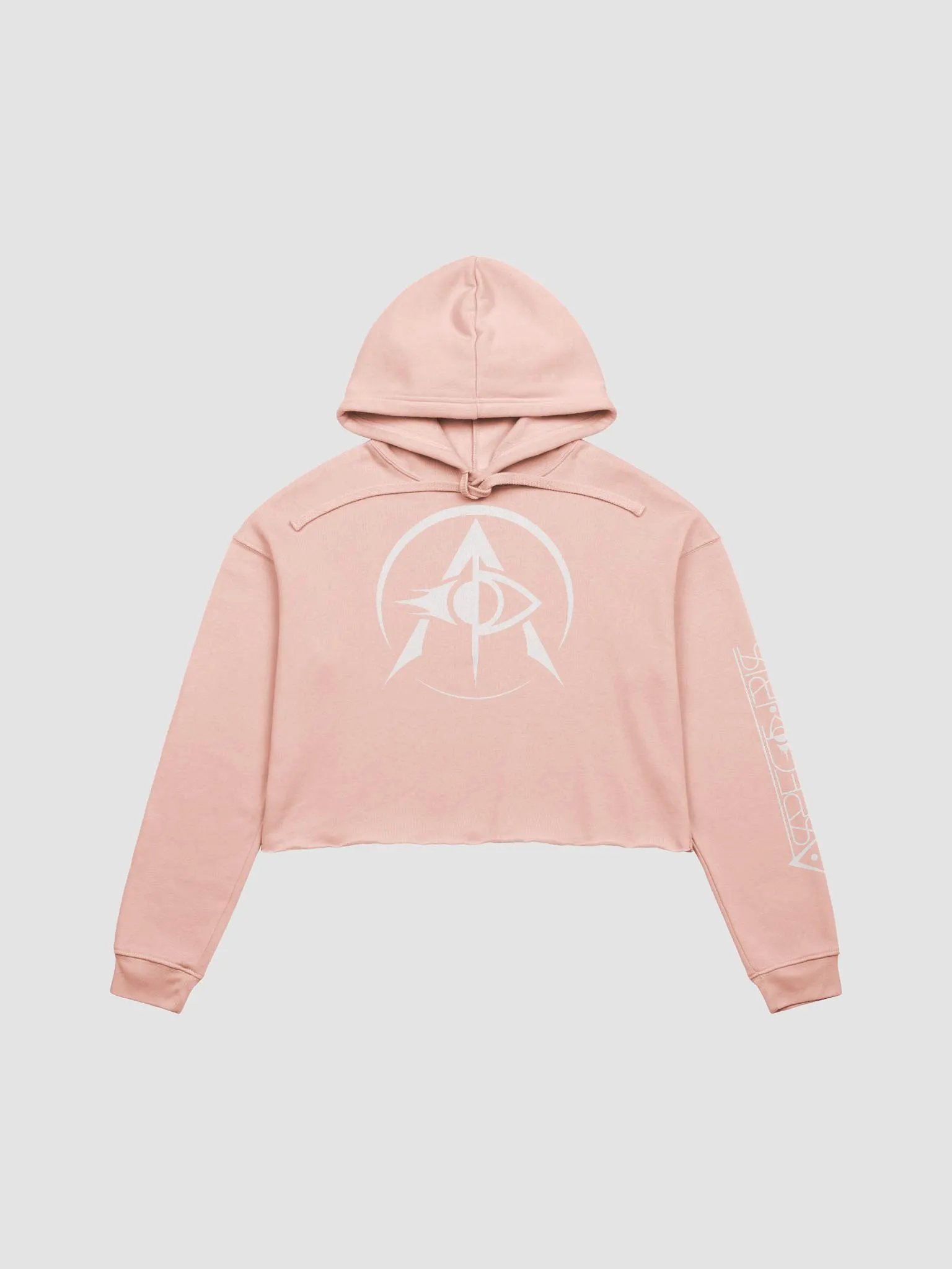 ASPECT IRIS PINK CROPPED HOODIE product image (1)