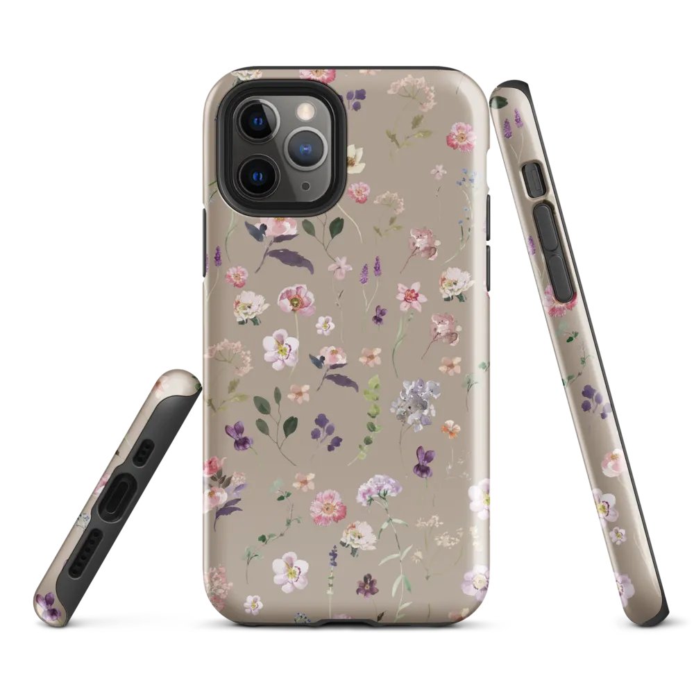 Whimsical Floral Delight iPhone® Tough Case product image (4)