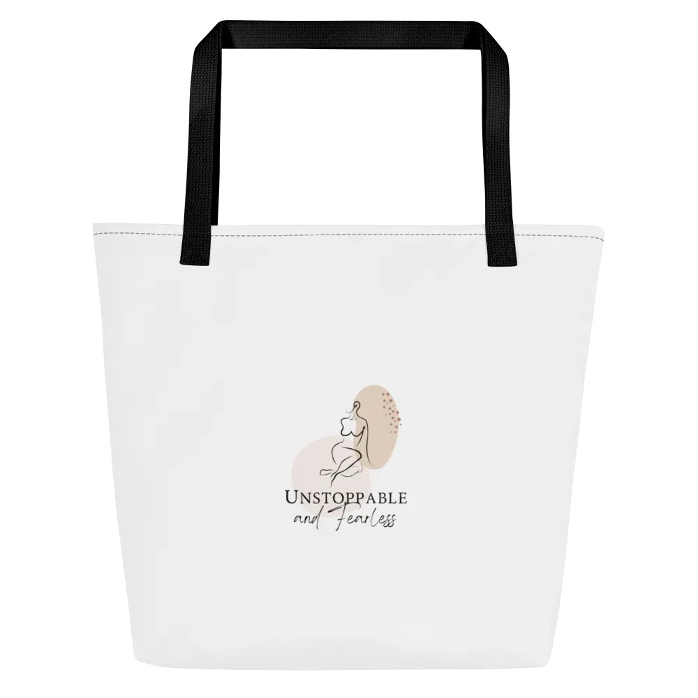 Large Tote Bag w/ Pocket LTFB0147 product image (1)
