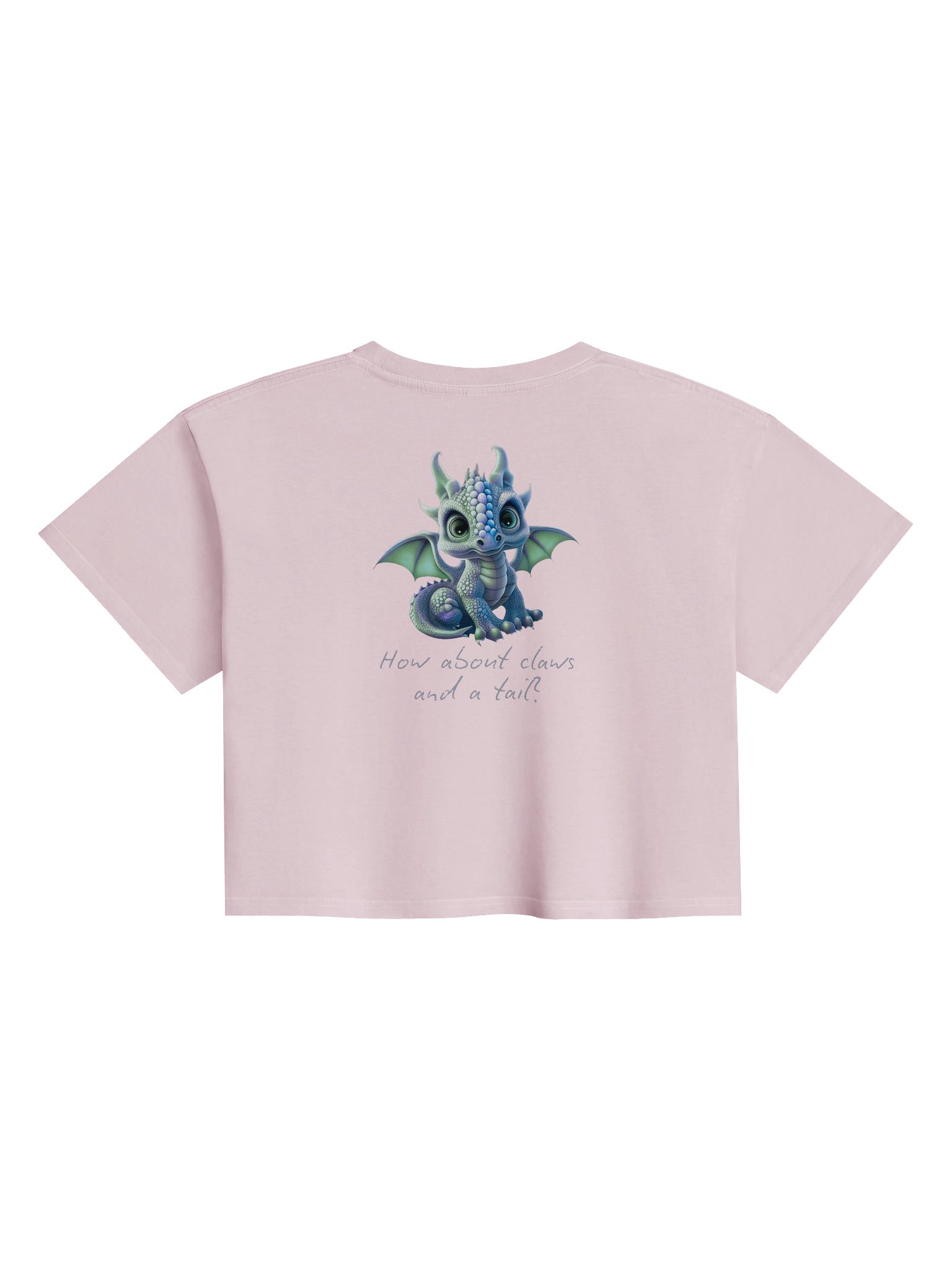 Give Your Pain a Body Dragon Crop Top product image (2)