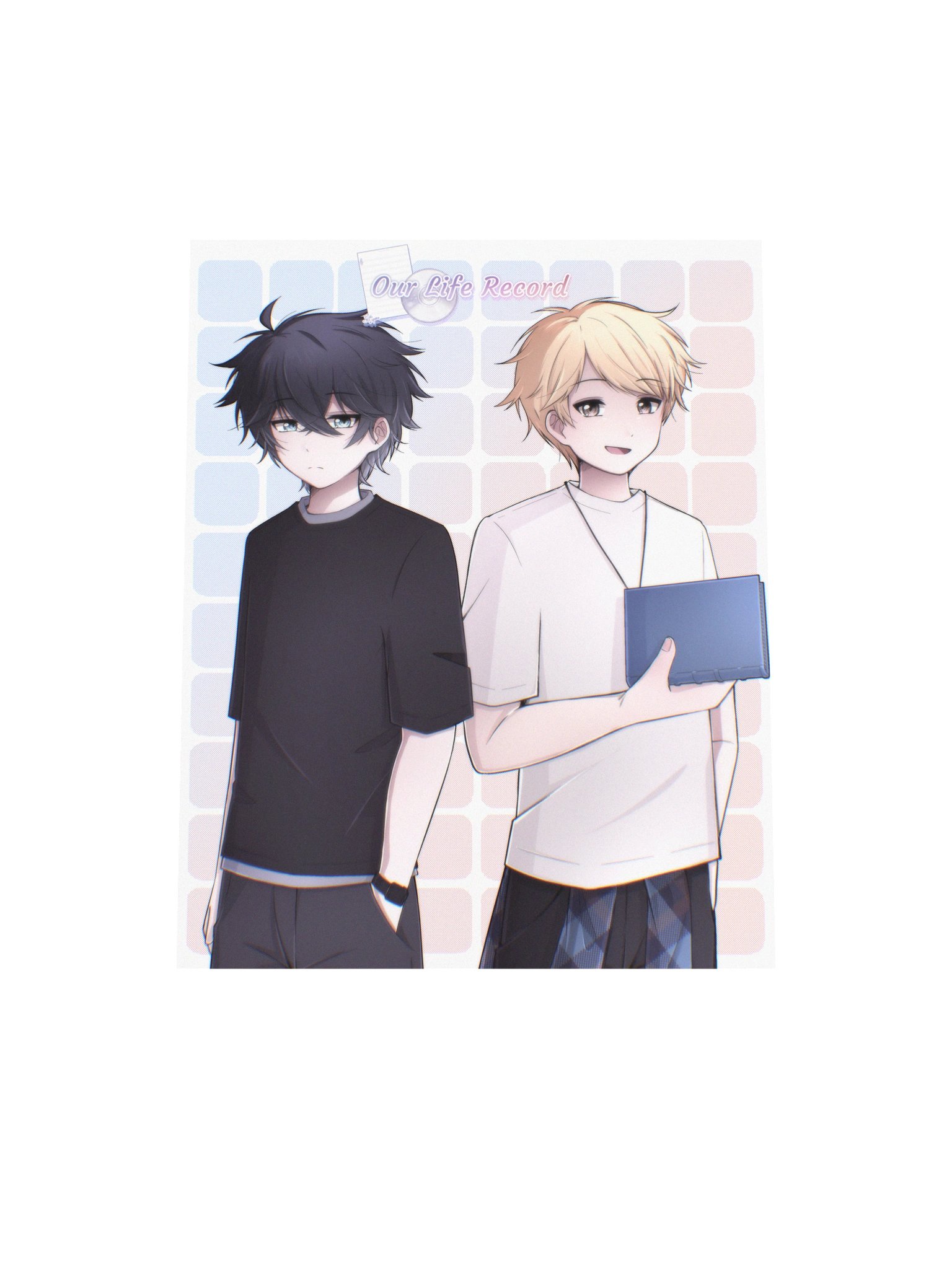 Poster "Our Life Record" – Shou & Yoichi (27,94x35,56 cm) product image (4)