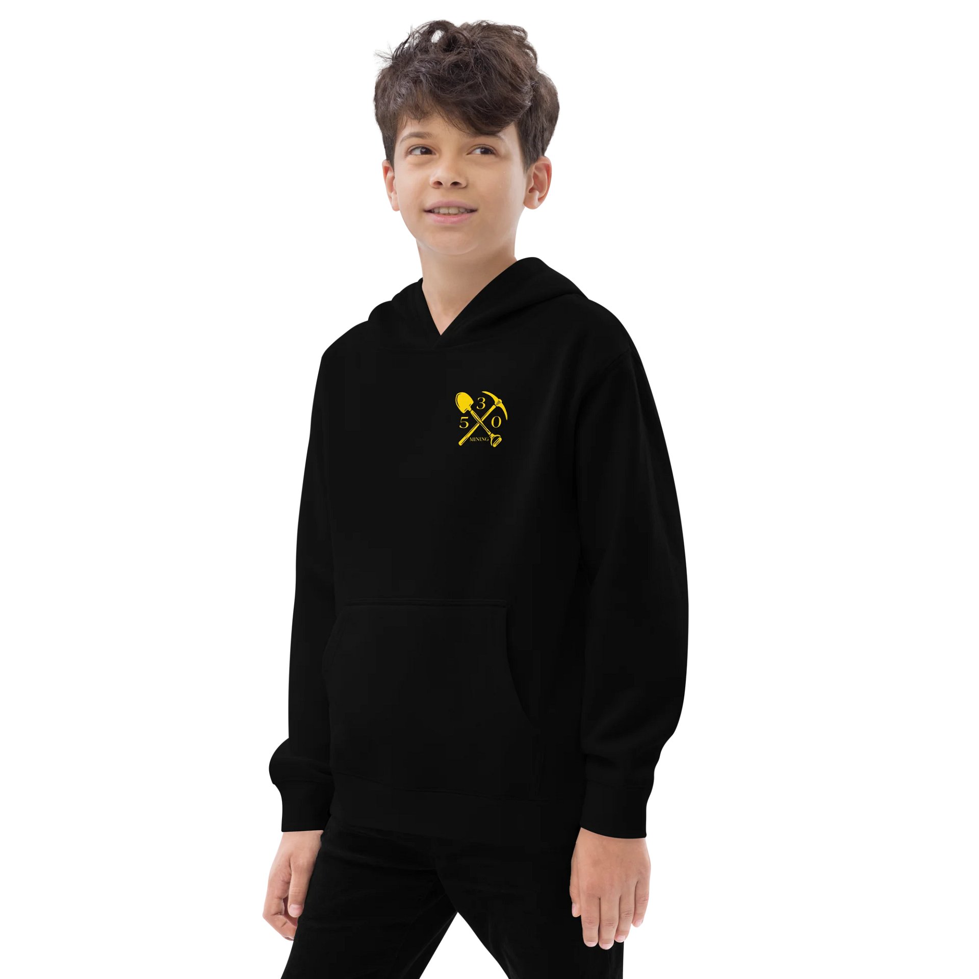 Youth Fleece Hoodie Pullover product image (3)