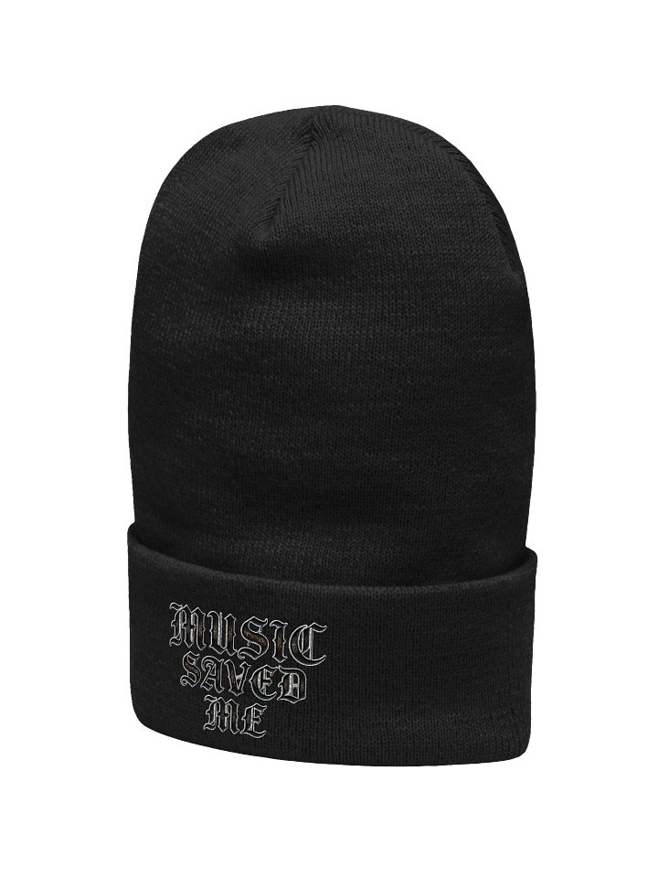 Music Saved Me - Embroidered Cuffed Beanie product image (2)