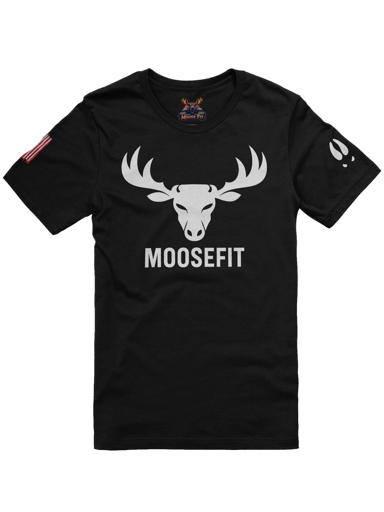 Moosefit Logo T W/Flag product image (5)