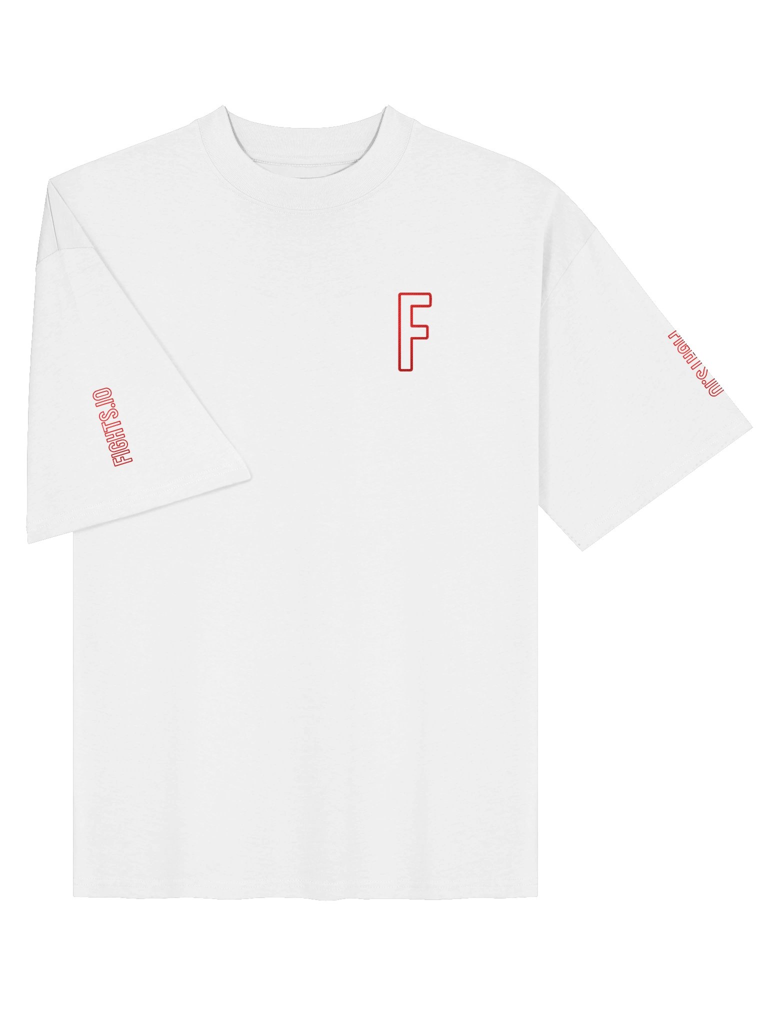HALOGEN White/Red Oversize Tee (Cornerman Edition) product image (3)