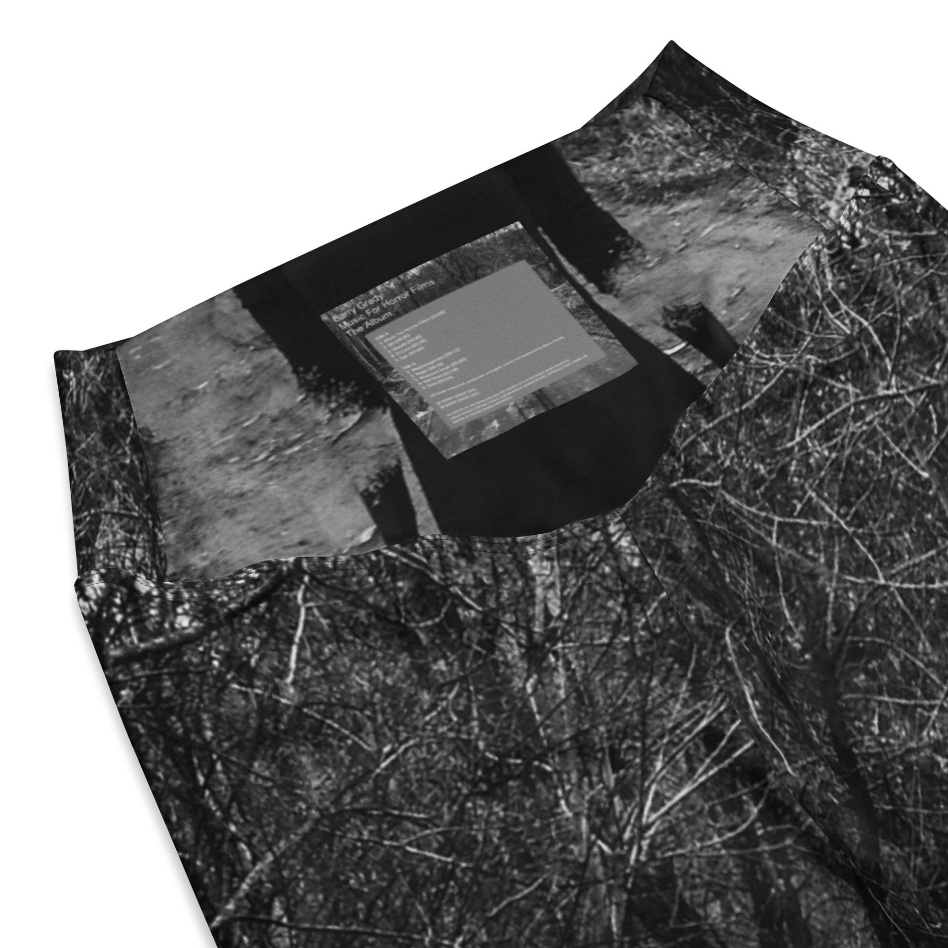 'Music For Horror Films' EcoFlare High-Waisted Leggings product image (8)