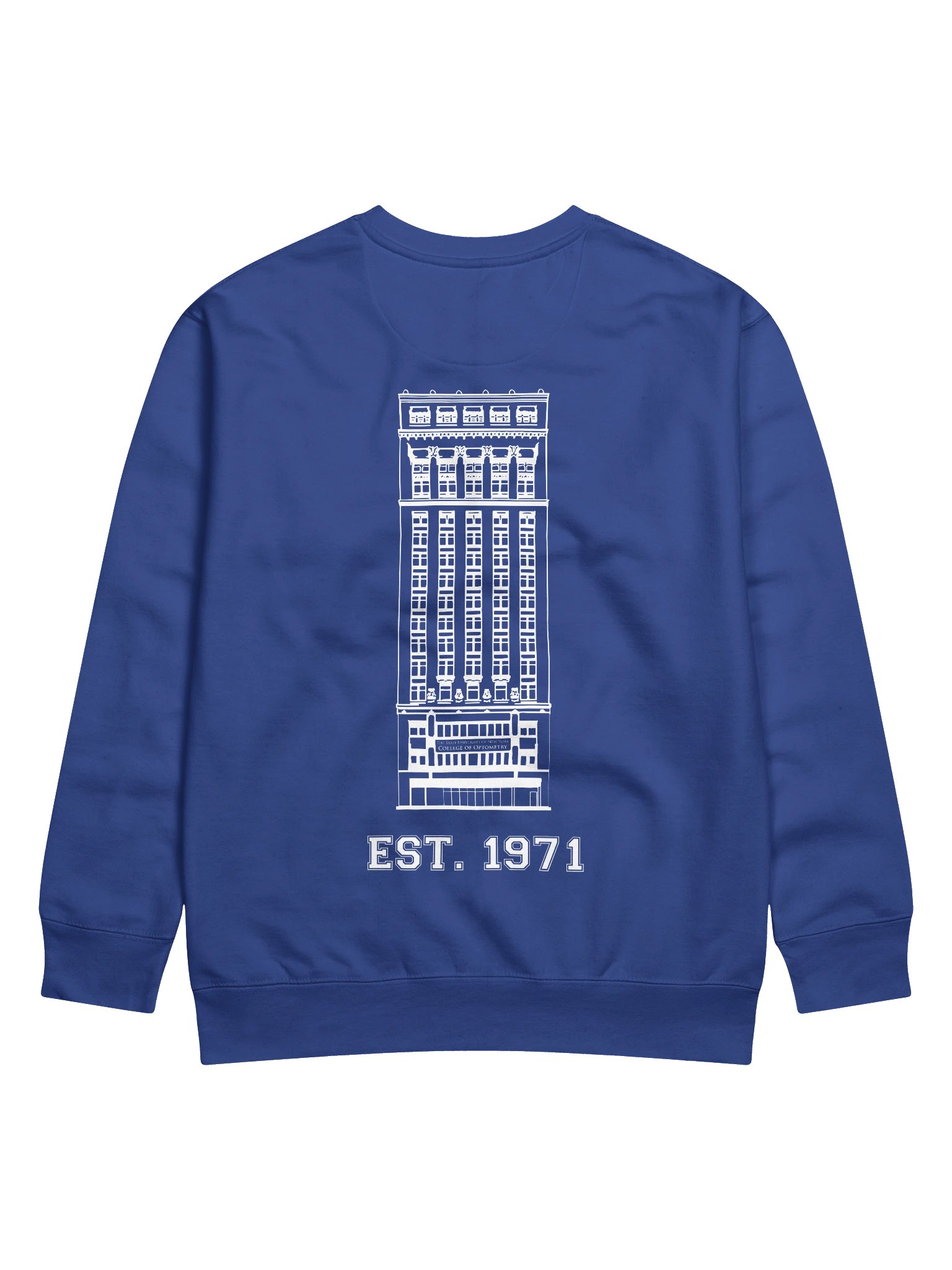 SUNY Optometry - Varsity Crew Sweatshirt product image (3)