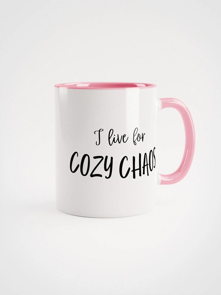 Cozy Chaos Colorful Ceramic Mug product image (1)