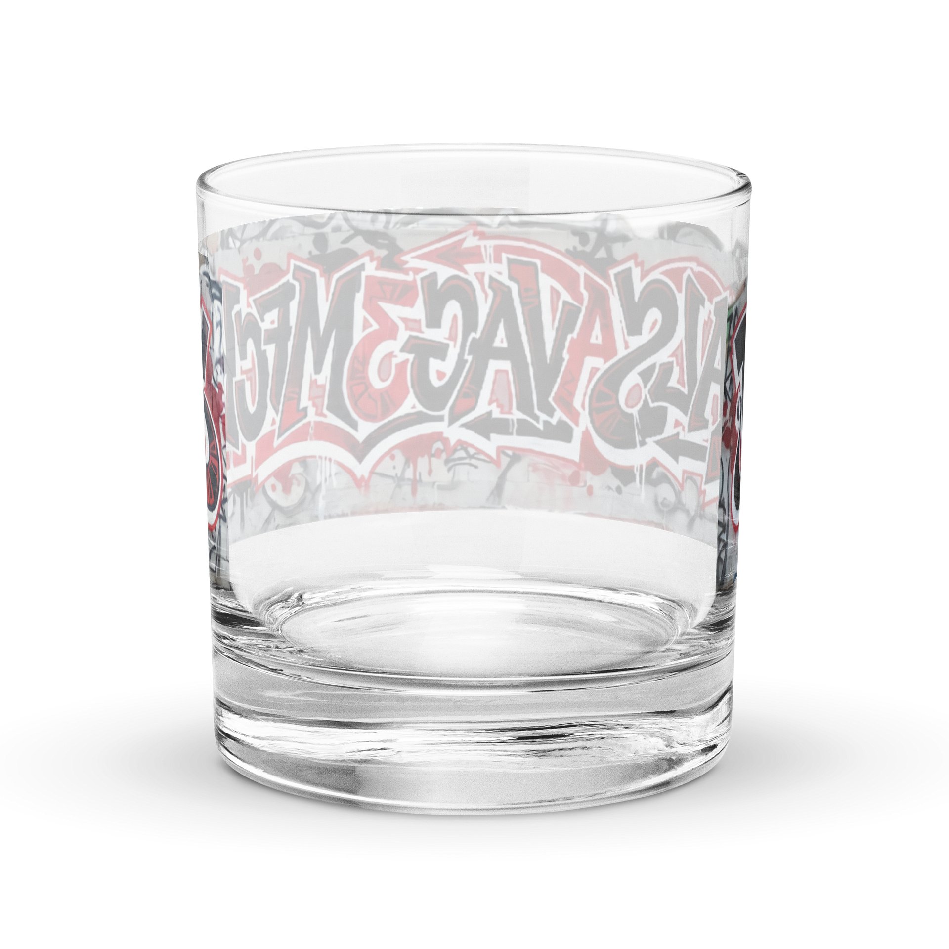R3ALSAVAG3MFCKRS Graffiti Rocks Glass product image (4)
