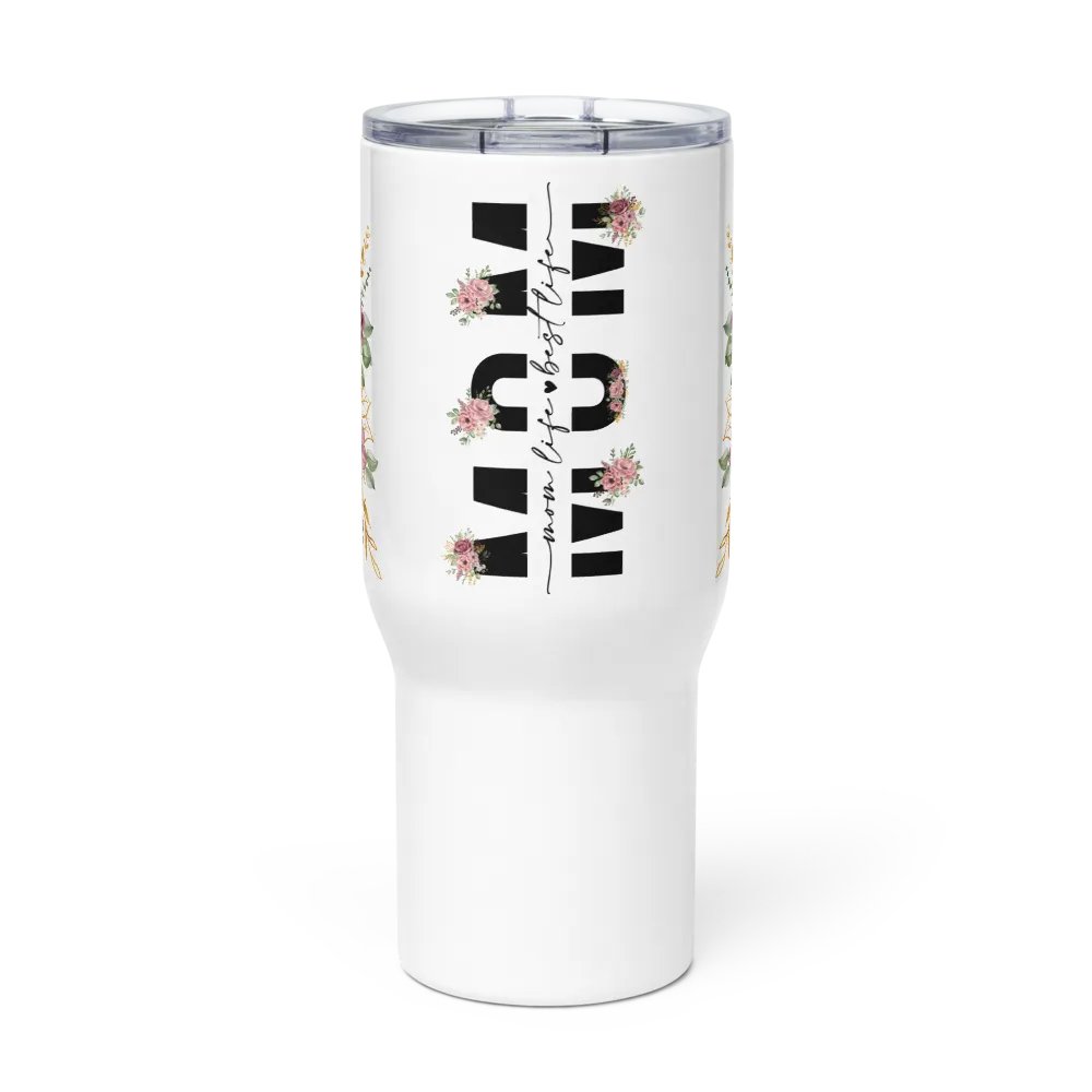 Floral Mom Life Travel Mug product image (1)
