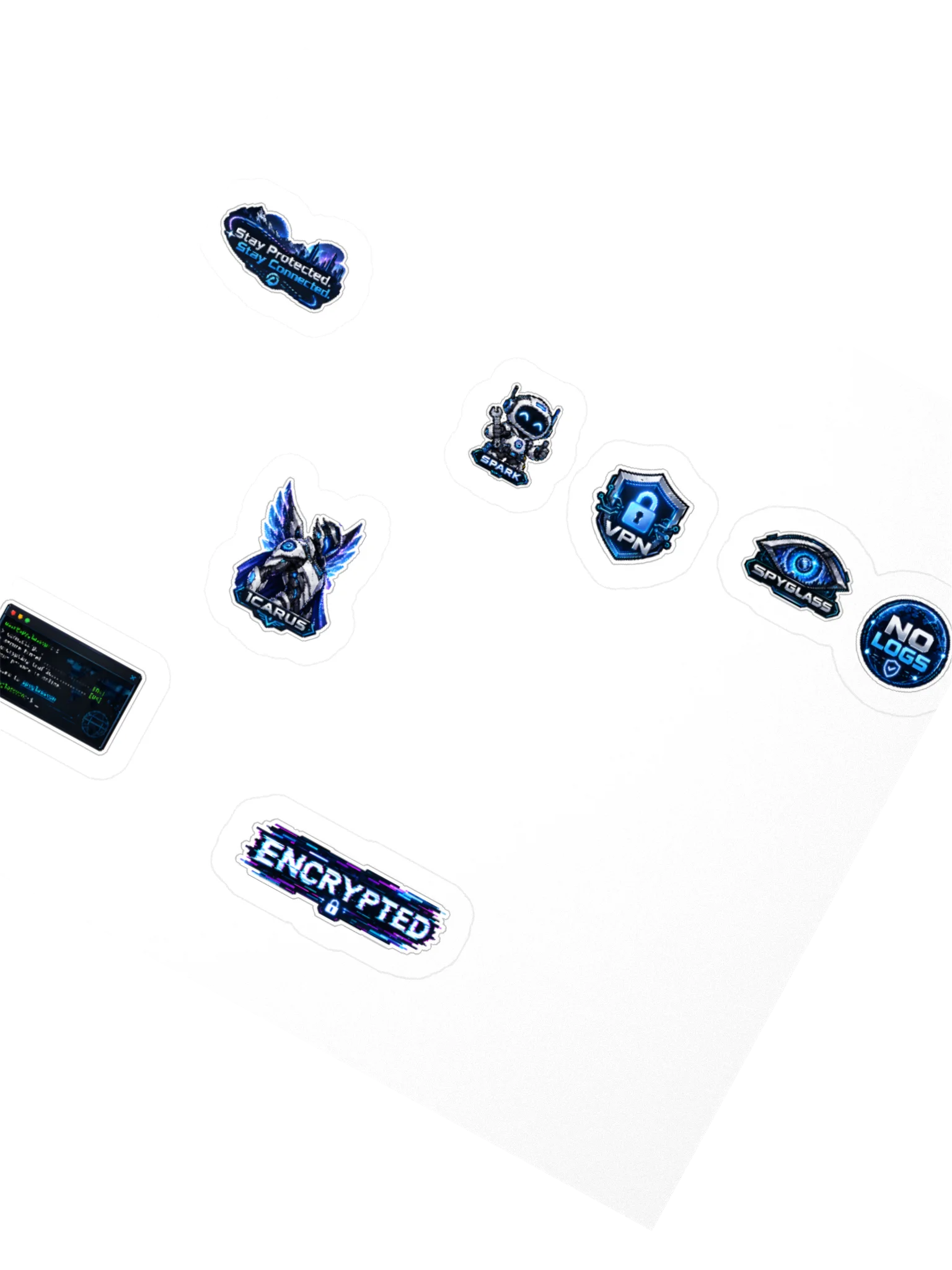 SpyglassVPN stickers product image (7)