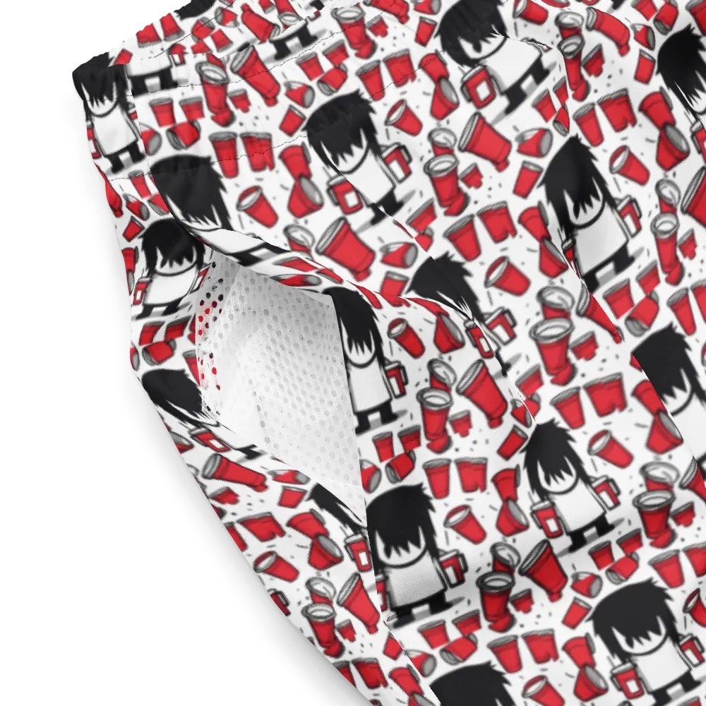 Warrior Vibes All-Over Swim Trunks product image (4)