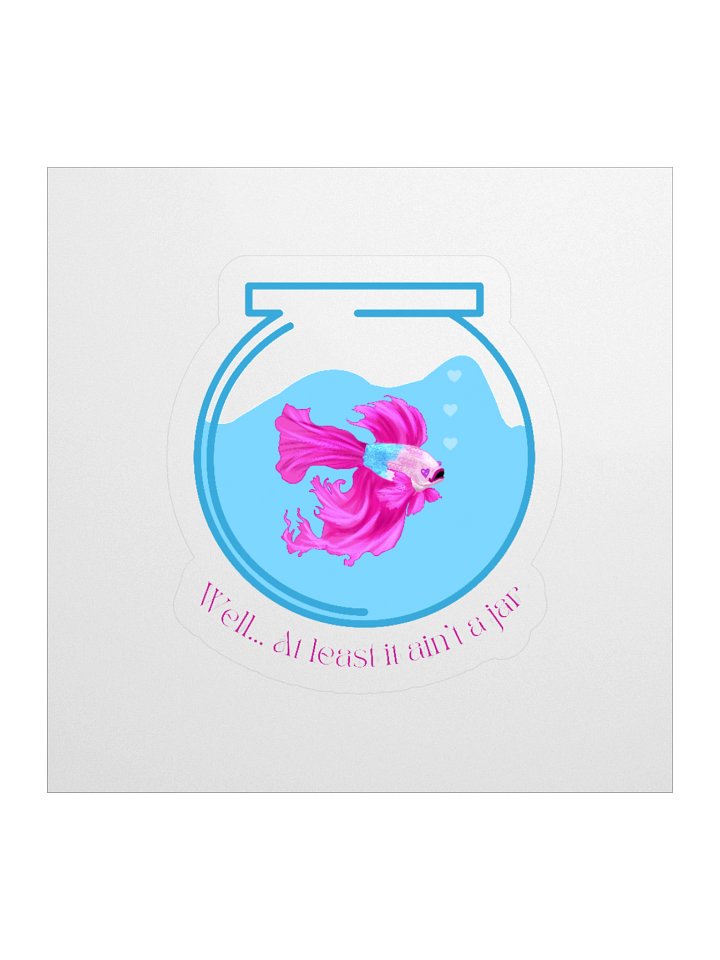 Fishbowl sticker product image (1)