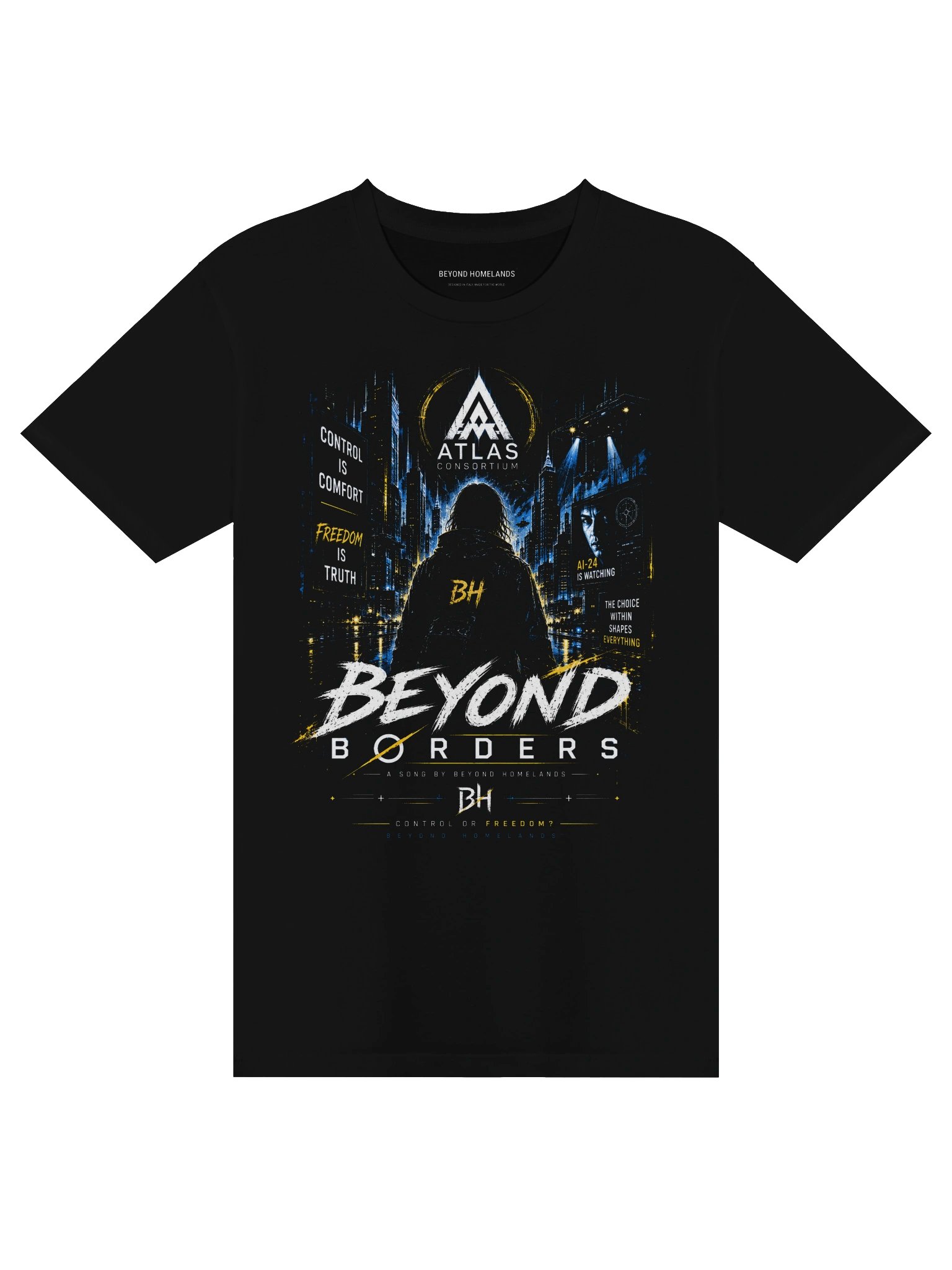 Beyond Borders — Official Song T-Shirt | Beyond Homelands™ product image (1)