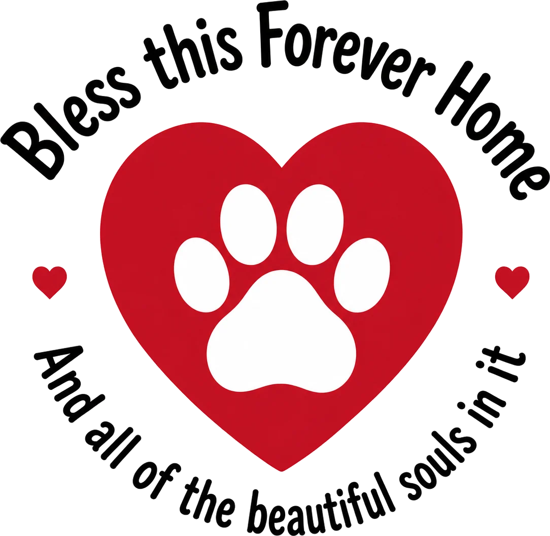 Bless This Forever Home Paw Print Tumbler (white) product image (2)