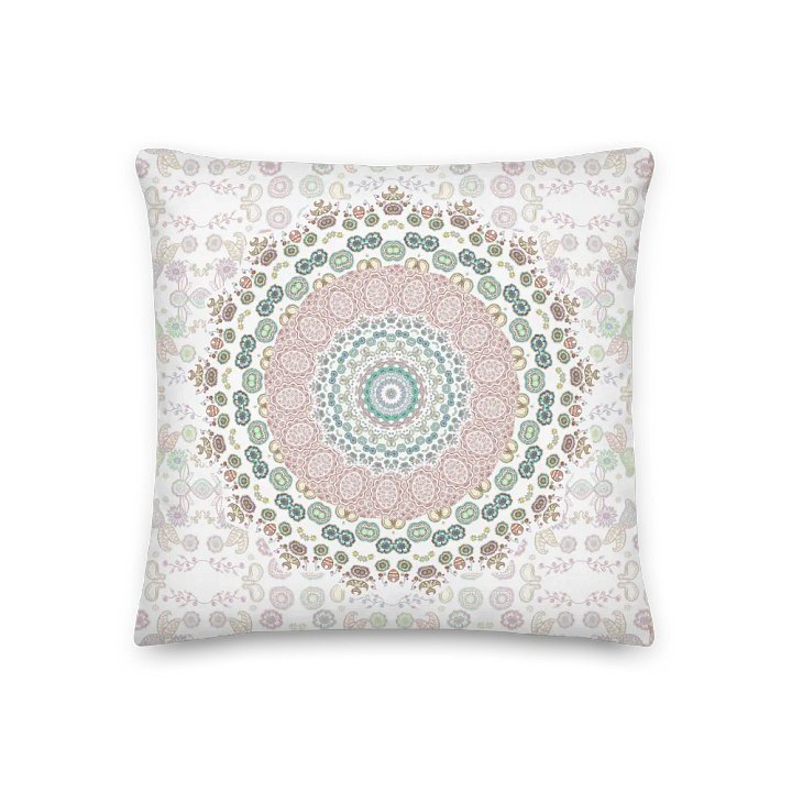 Symmetrical Serenity Mandala Pillow product image (2)