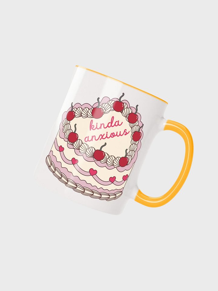 Kinda Anxious Cake Mug product image (1)