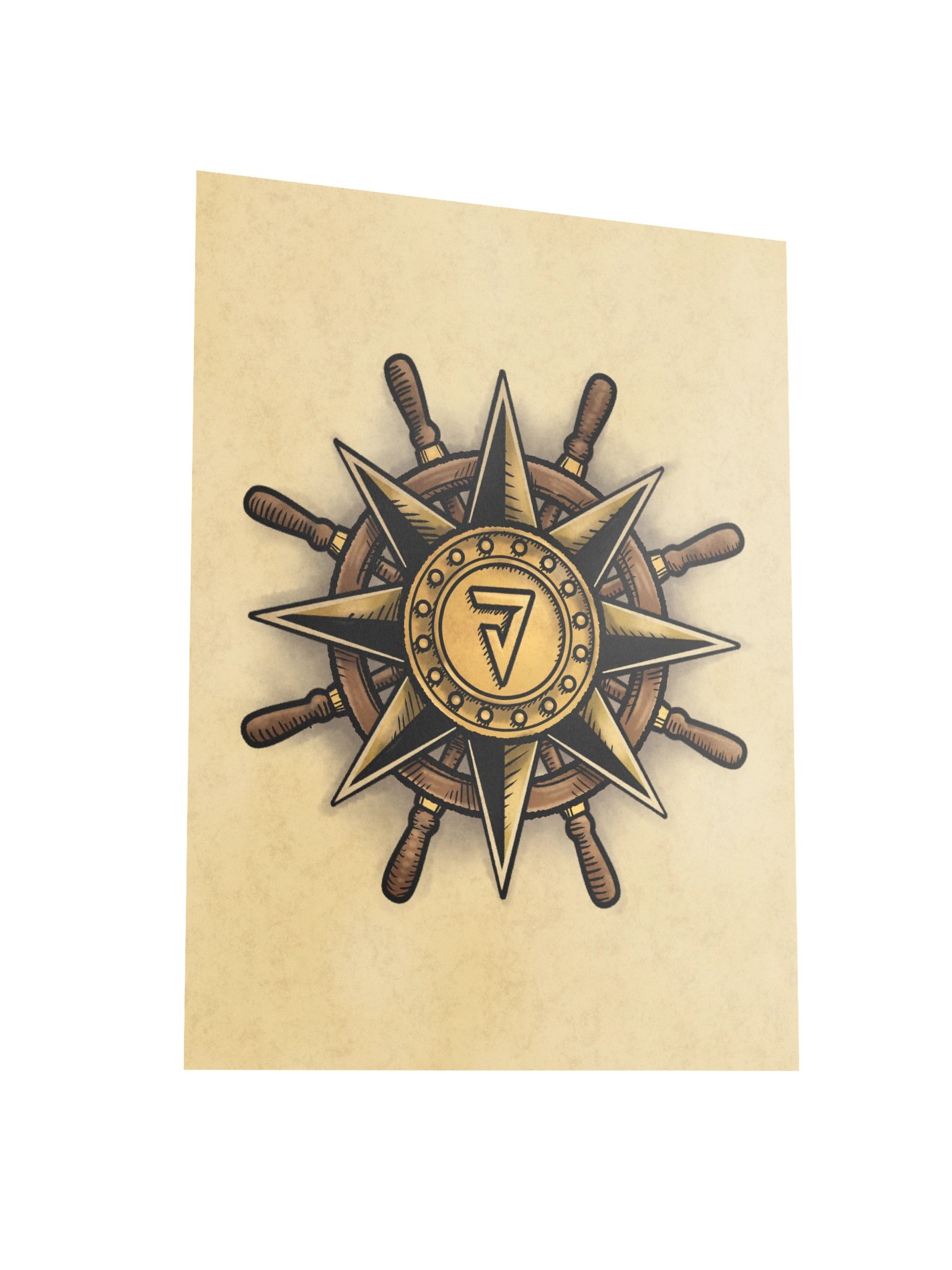 Jevination Compass Rose Poster! (Large Size) product image (3)
