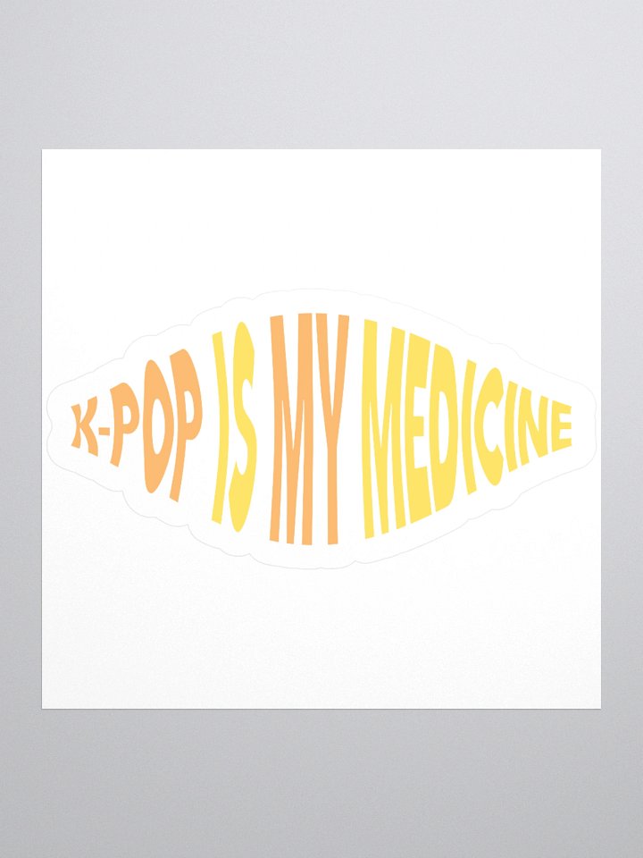 K-Pop Is My Medicine Ver 1 Stickers product image (2)