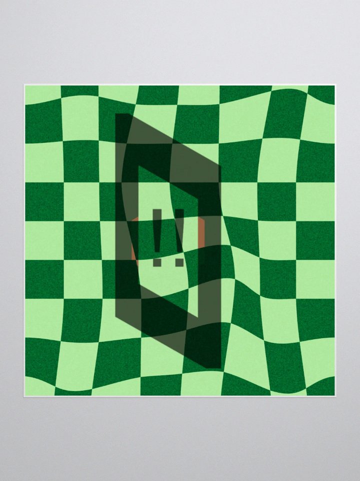 Warped Sticker product image (3)
