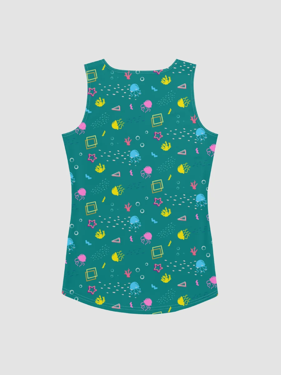 Shifty Seas pattern femme cut tank top product image (3)