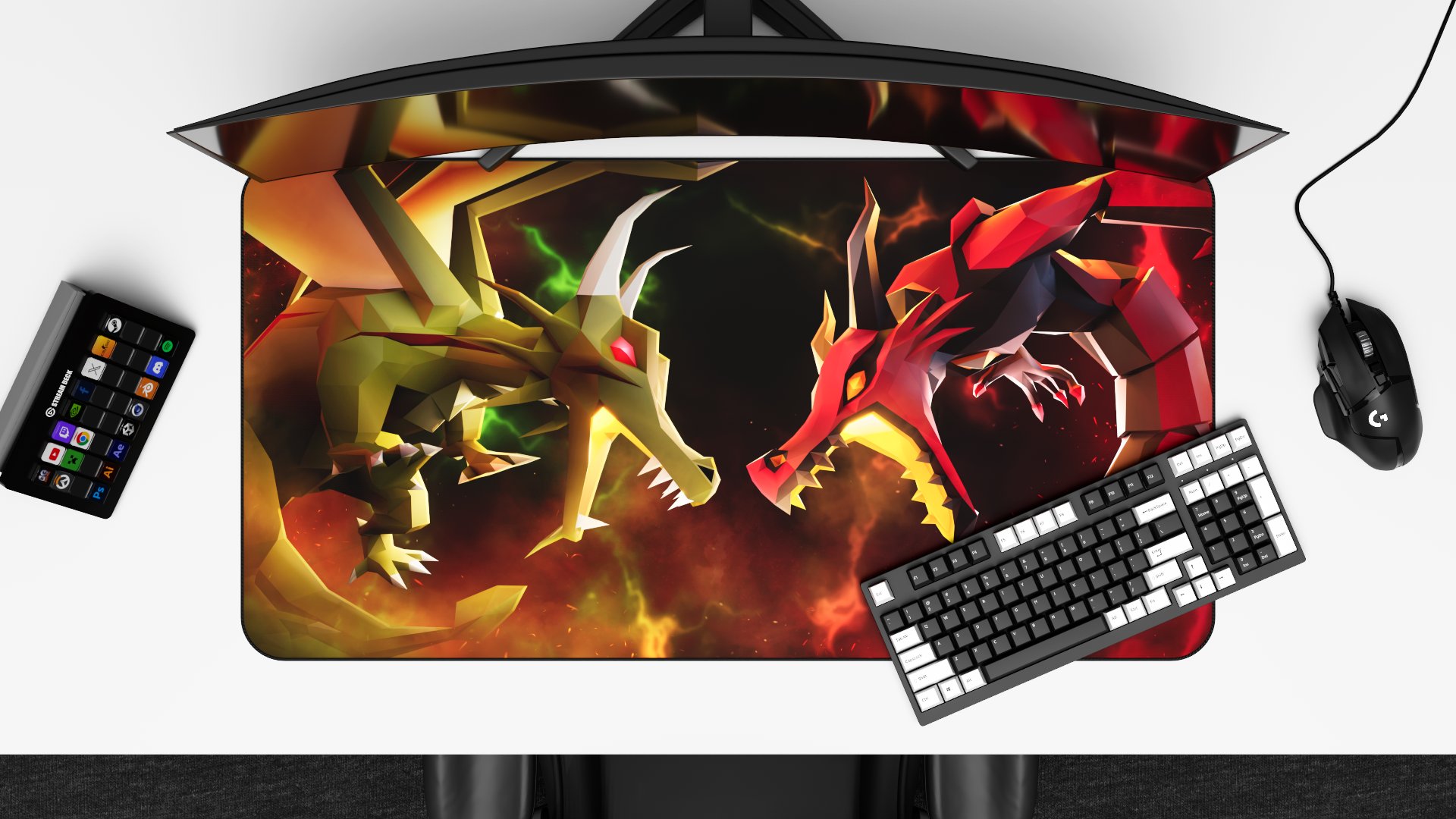 The First and Final Flame | Large Desk Mat product image (4)