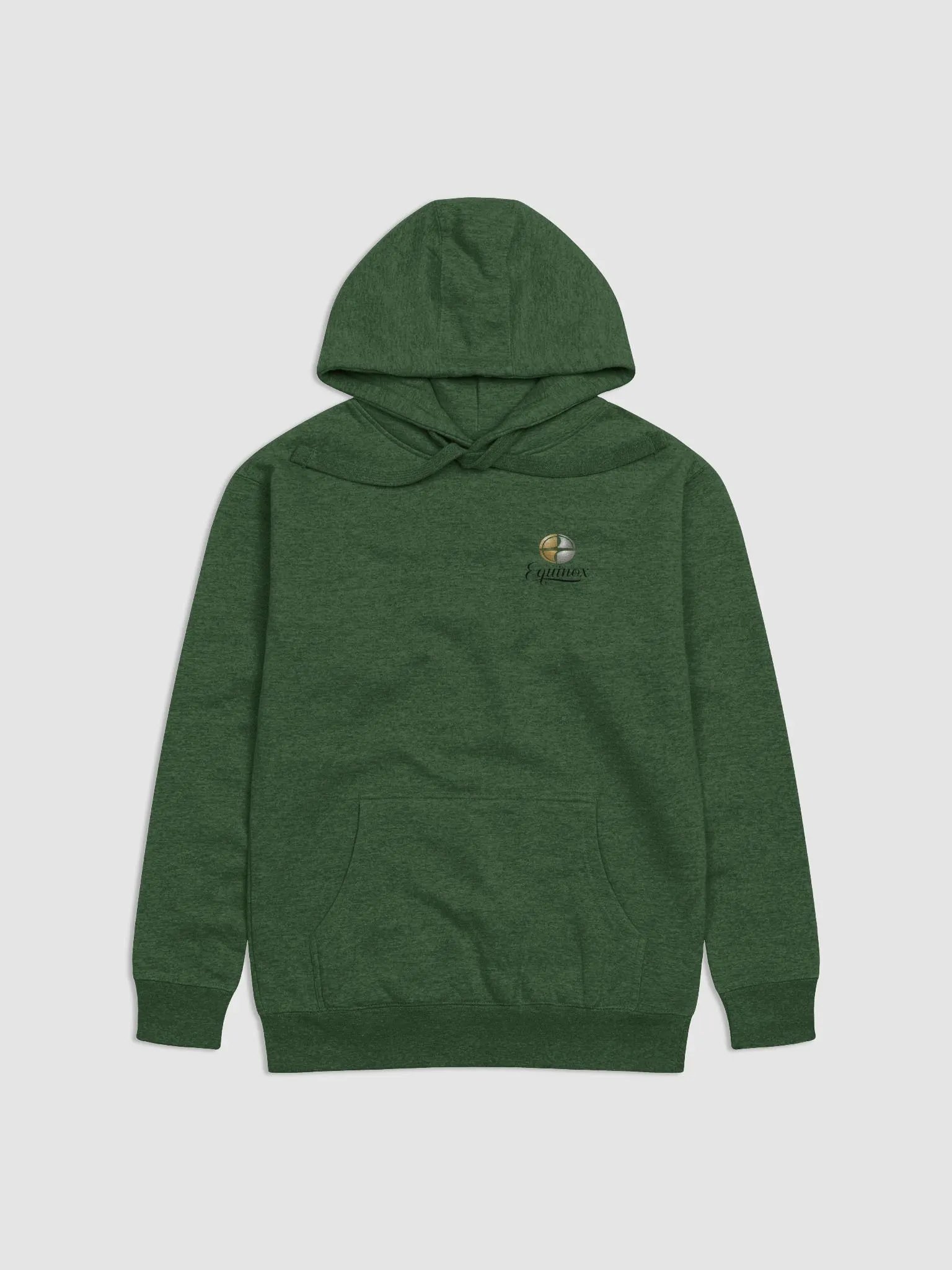 Equinox Harmony Unisex Premium Hoodie - Gold & Silver Logo Design product image (1)