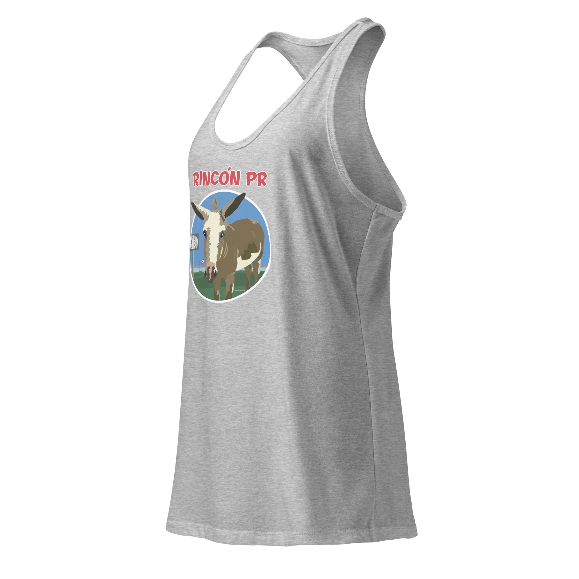 Rincón Donkey Racerback Tank product image (3)