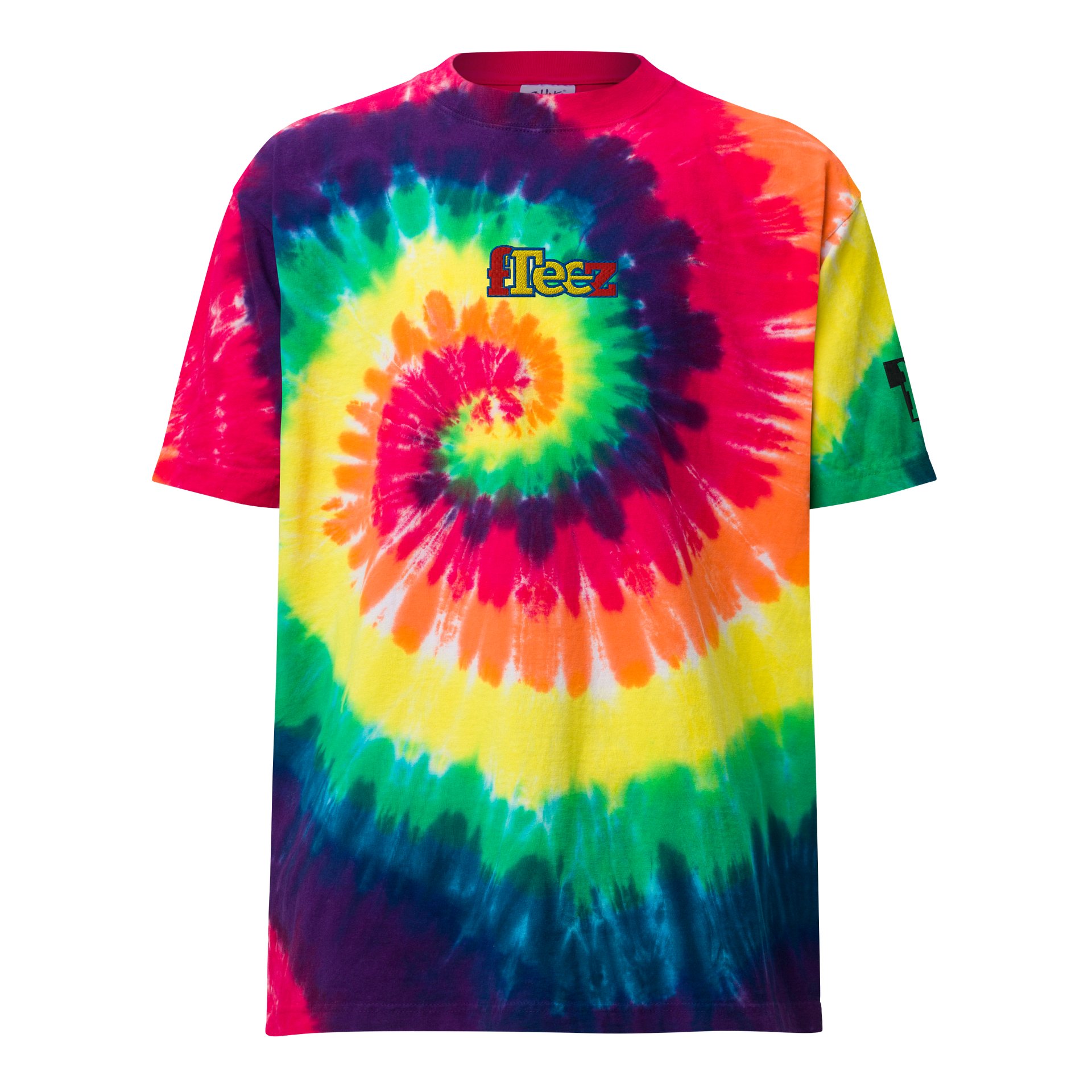 fTeez TL Oversized Tie-Dye tee product image (1)