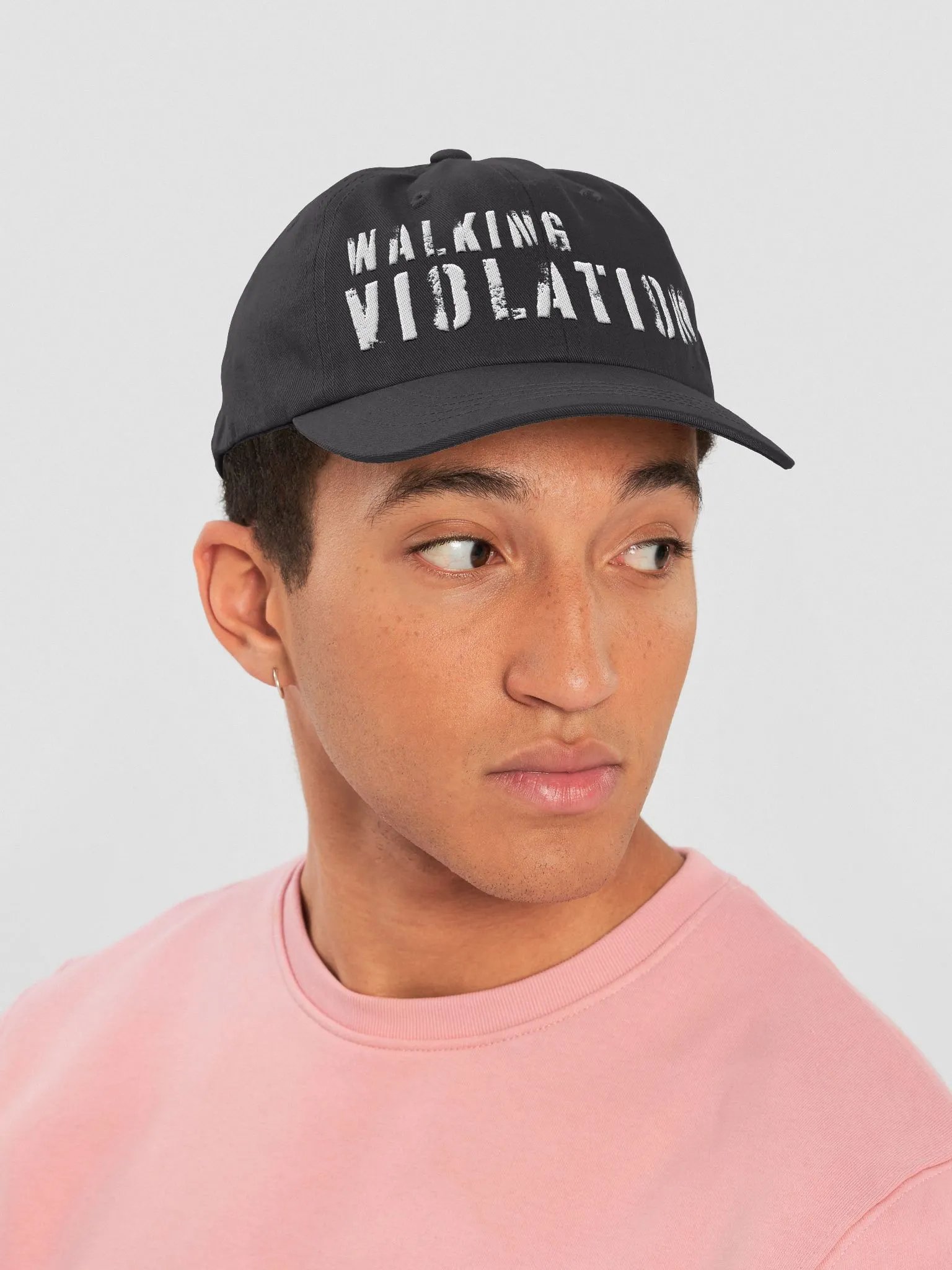 Savage Distressed Dad Hat – "WALKING VIOLATION" product image (50)