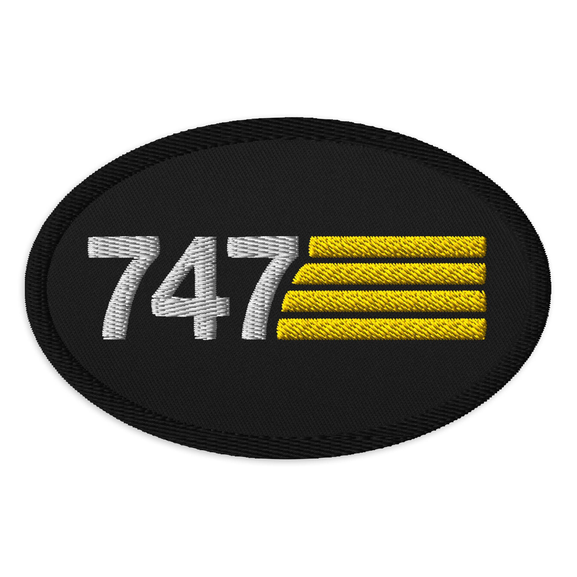 Boeing 747 Classic Embroidered Patch product image (1)