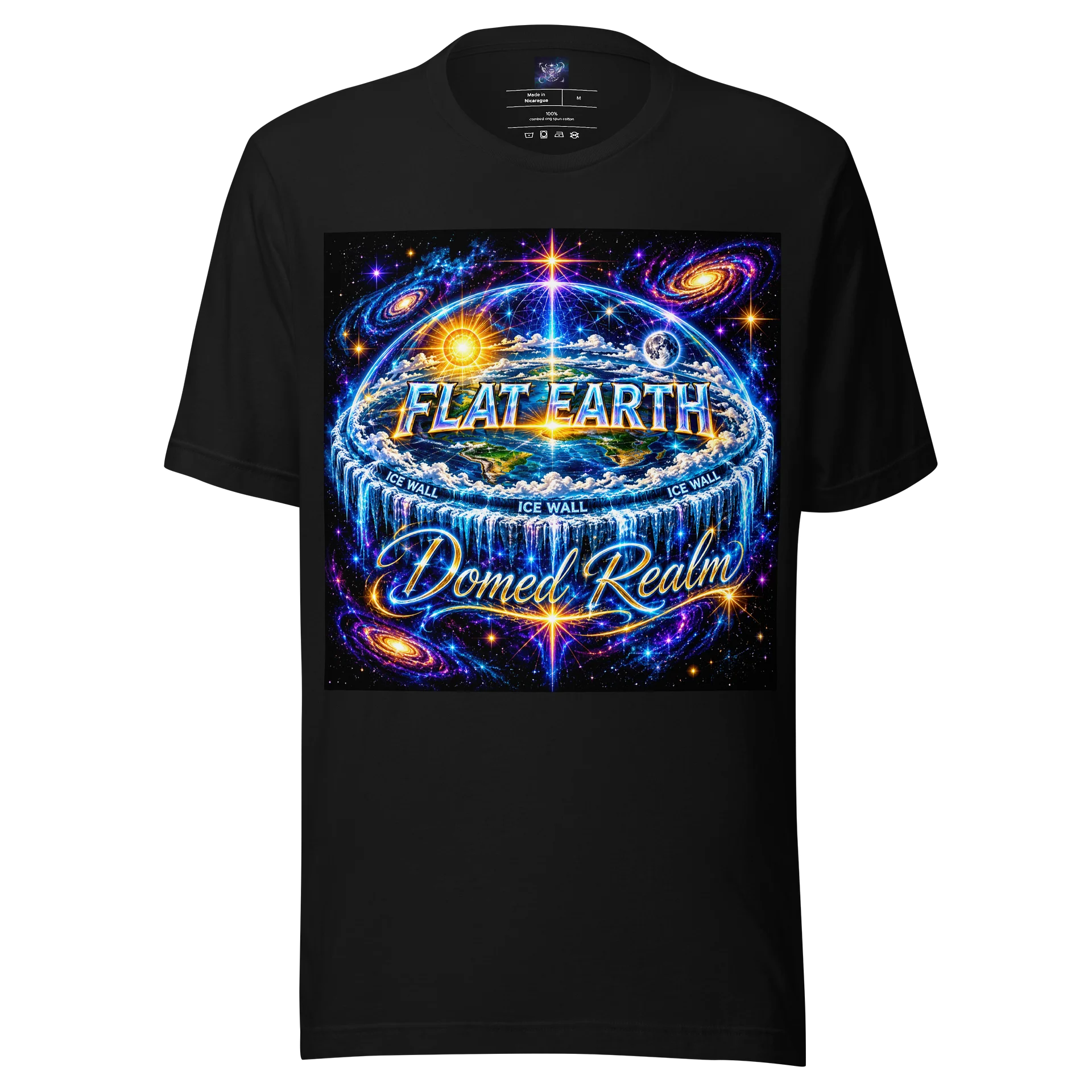 Mystical Flat Earth Unisex T-Shirt product image (1)